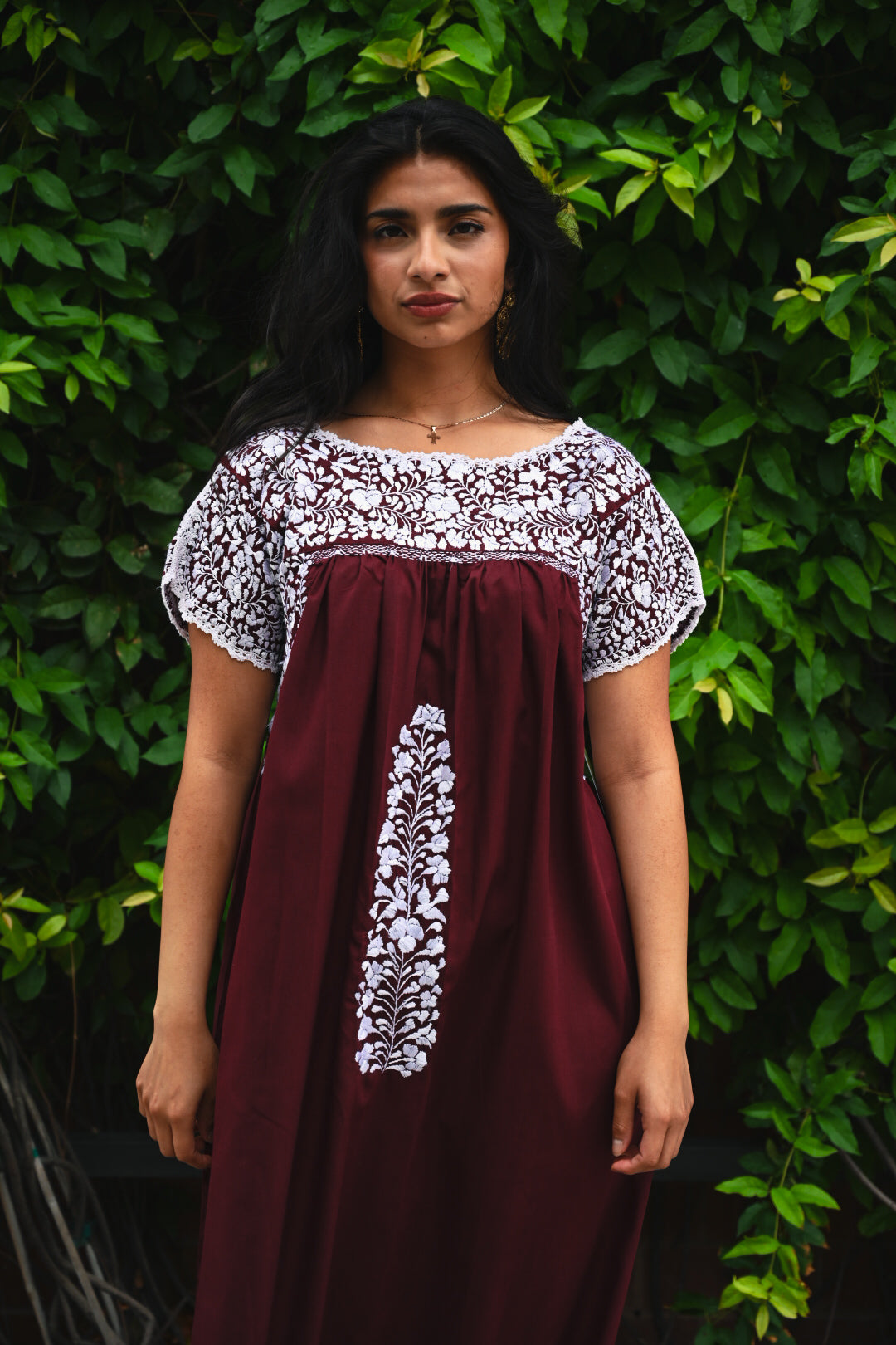 San Antonino Maxi - White Maroon