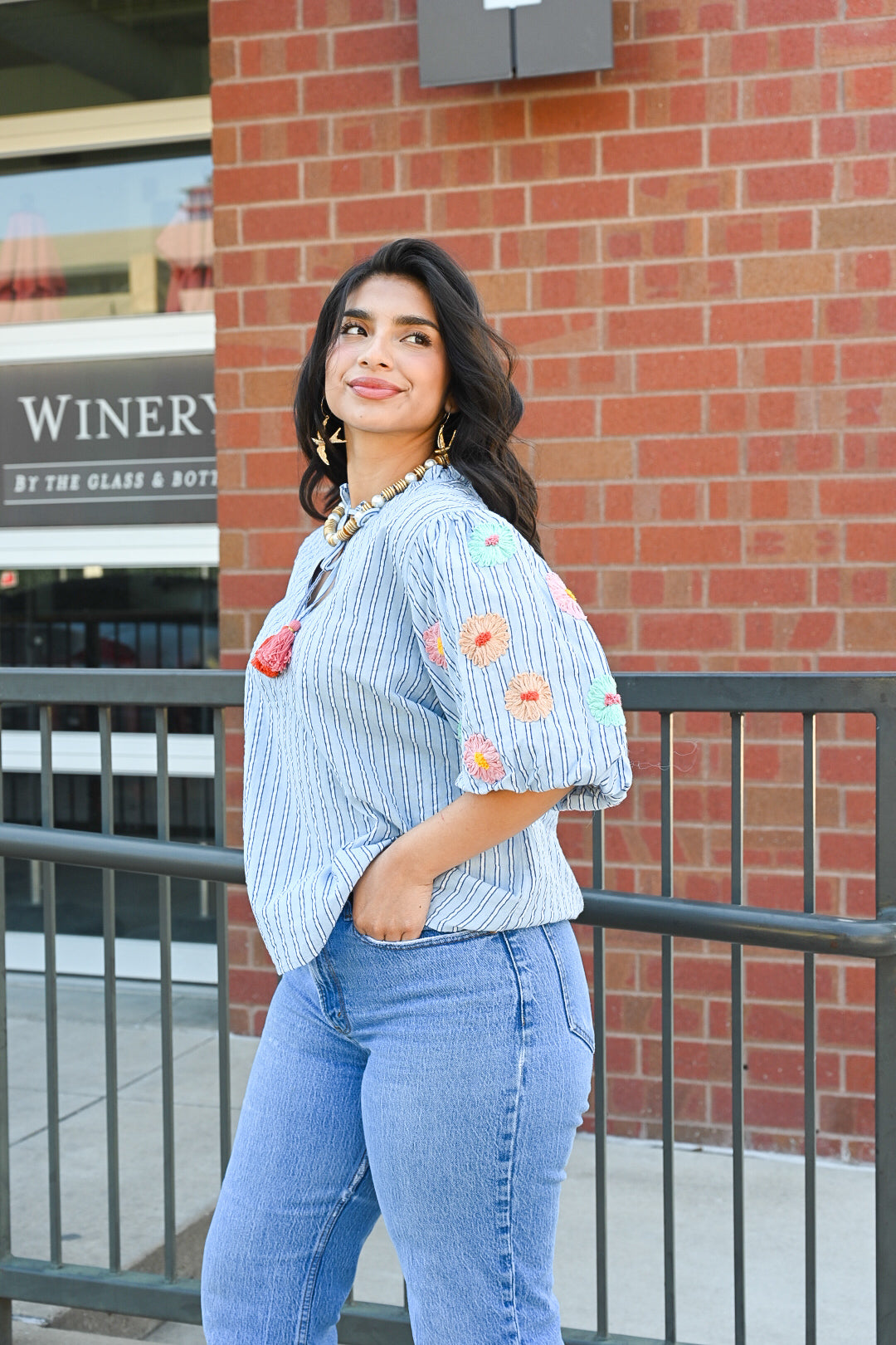 Annette Puff Sleeve Top