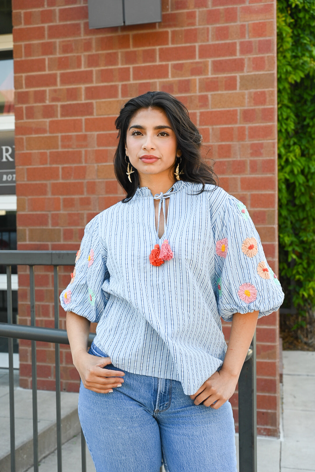 Annette Puff Sleeve Top