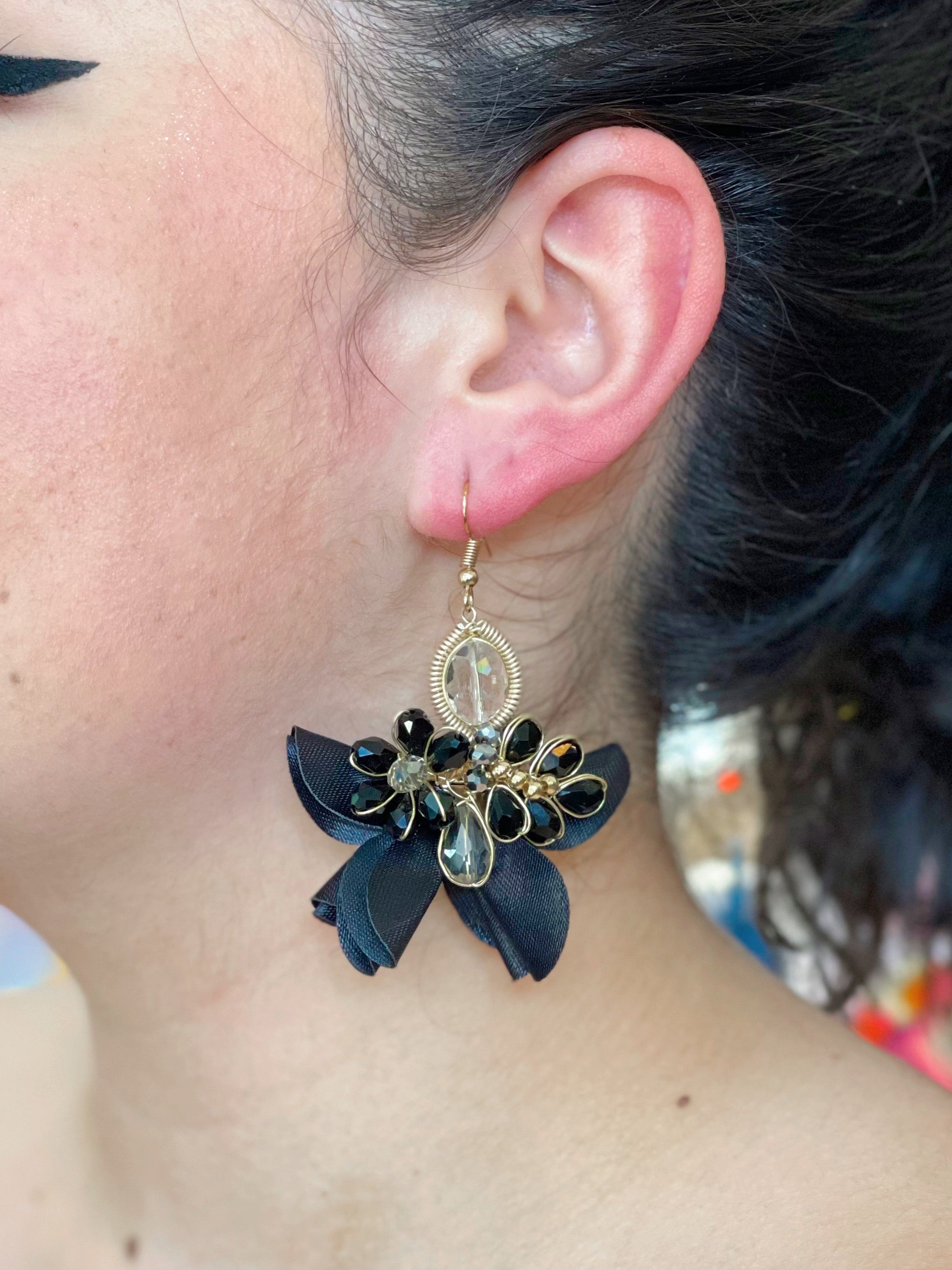 Beaded Mariposa Earrings