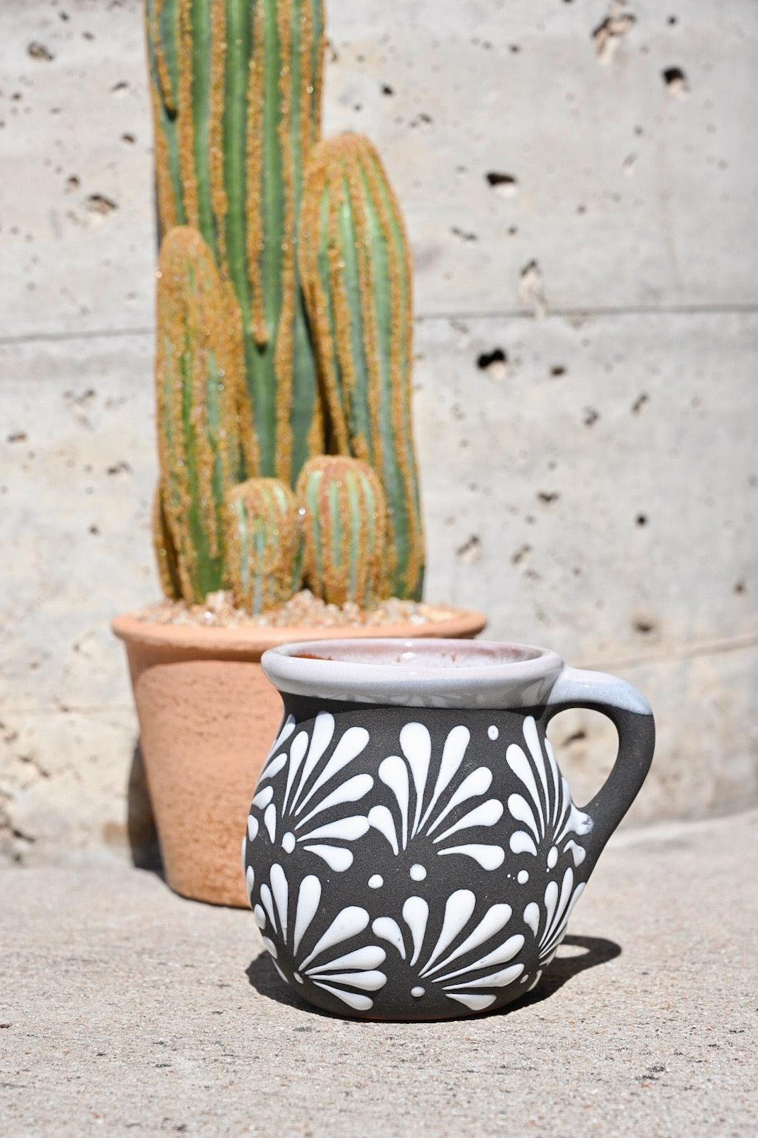 Grey Talavera Mug