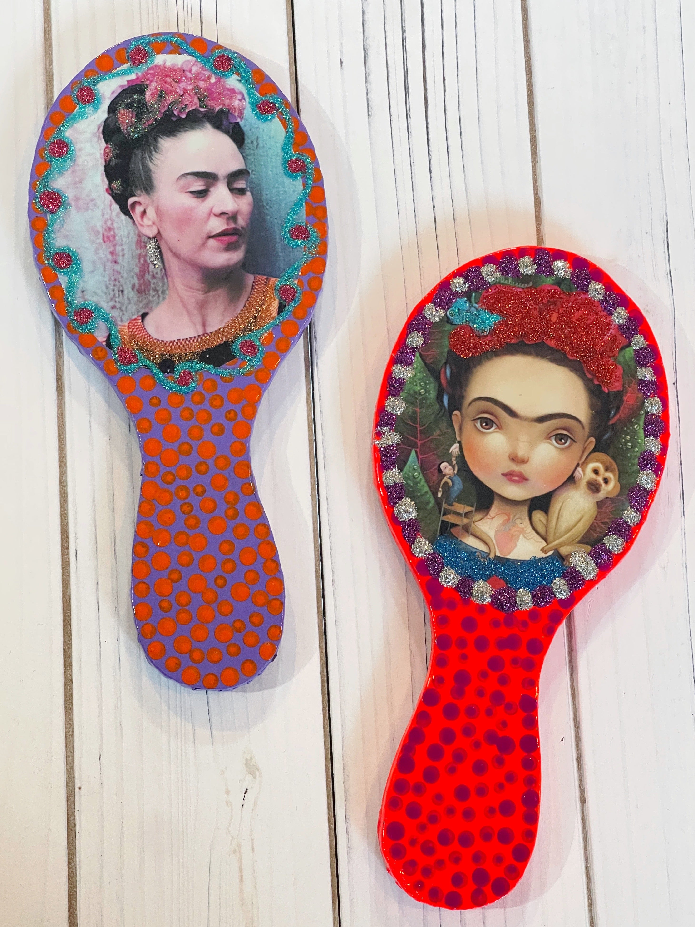 Hand Held Frida Mirror