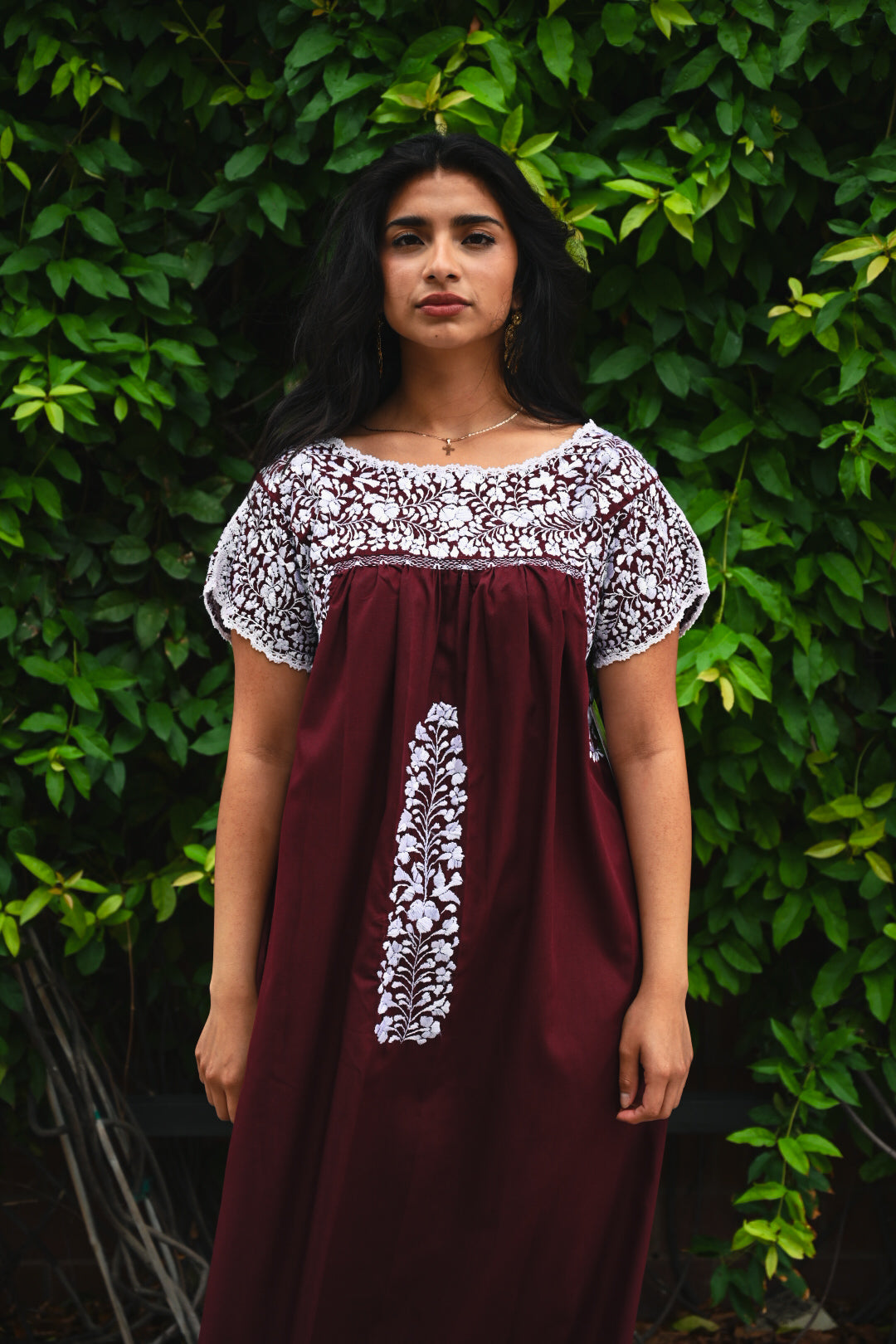 San Antonino Maxi - White Maroon