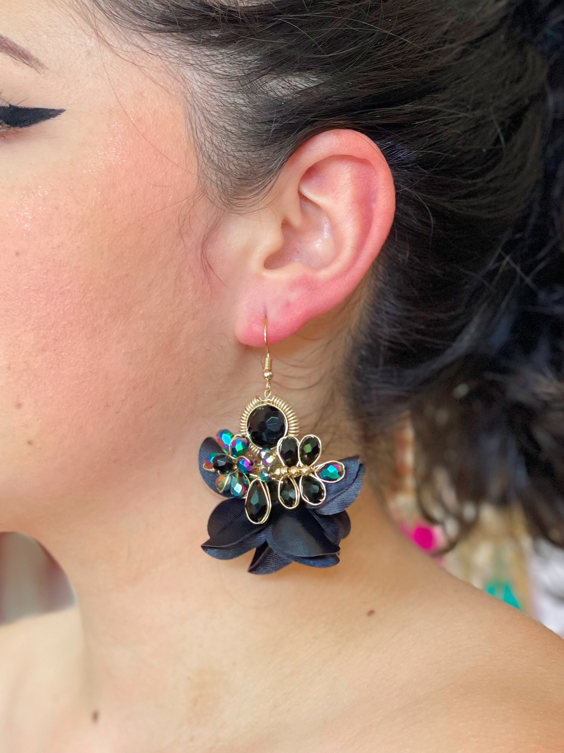 Beaded Mariposa Earrings
