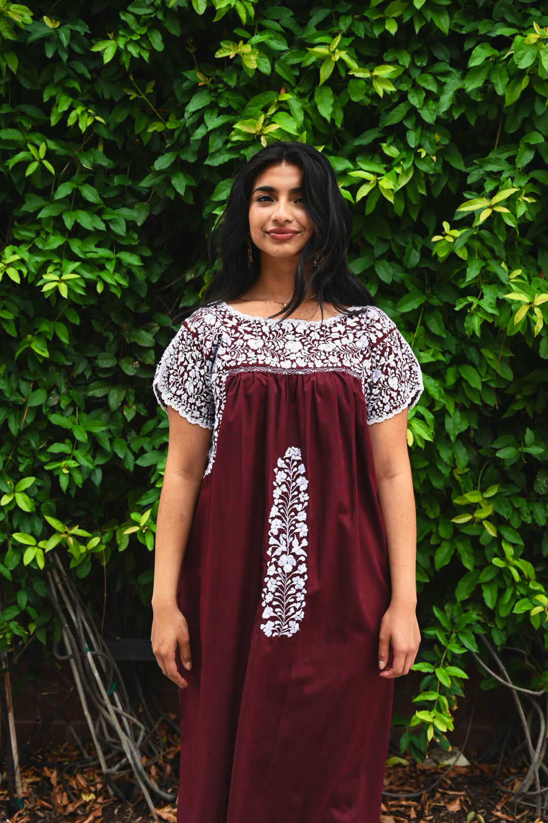 San Antonino Maxi - White Maroon
