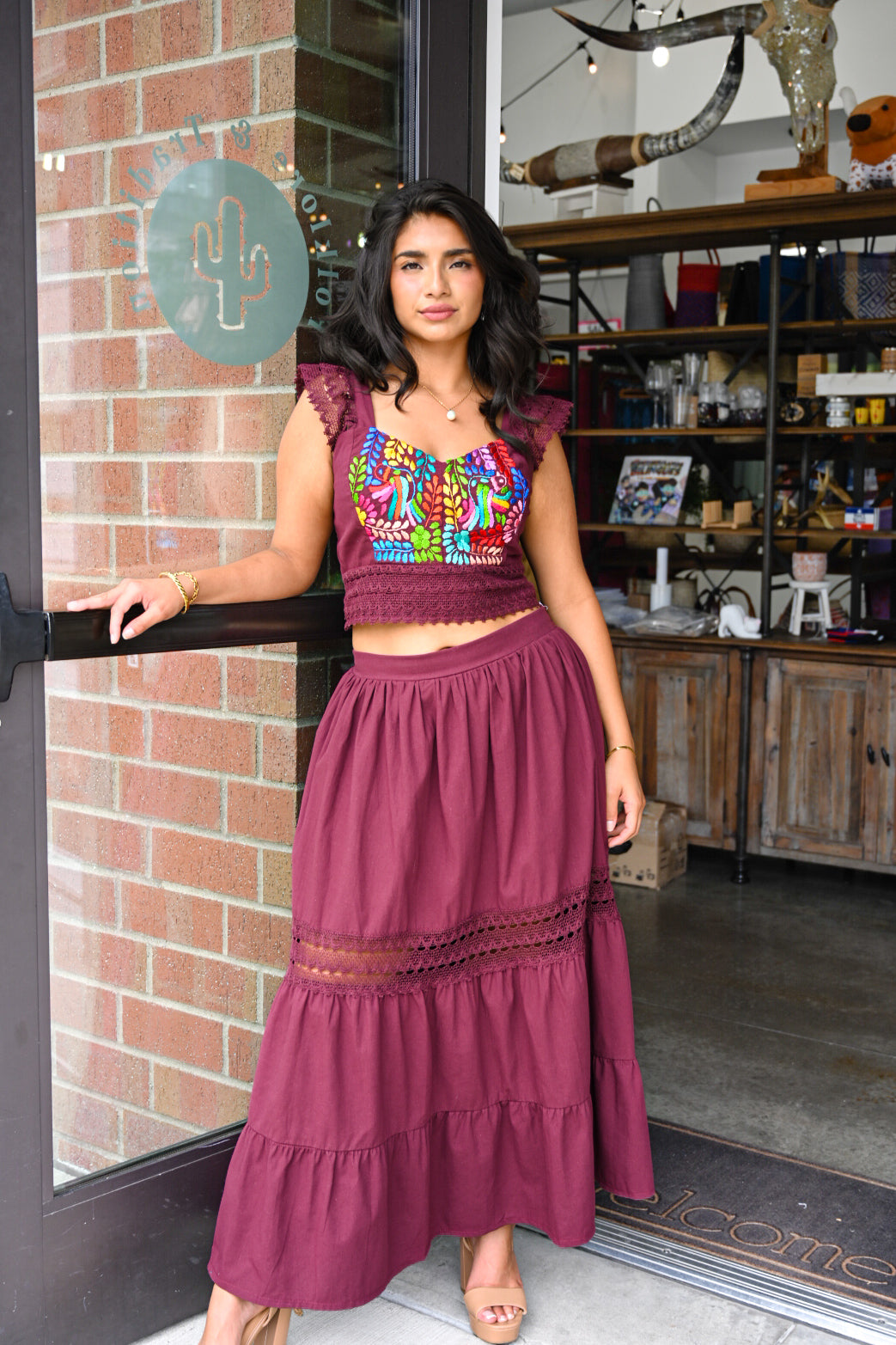 Alegría Set - Maroon