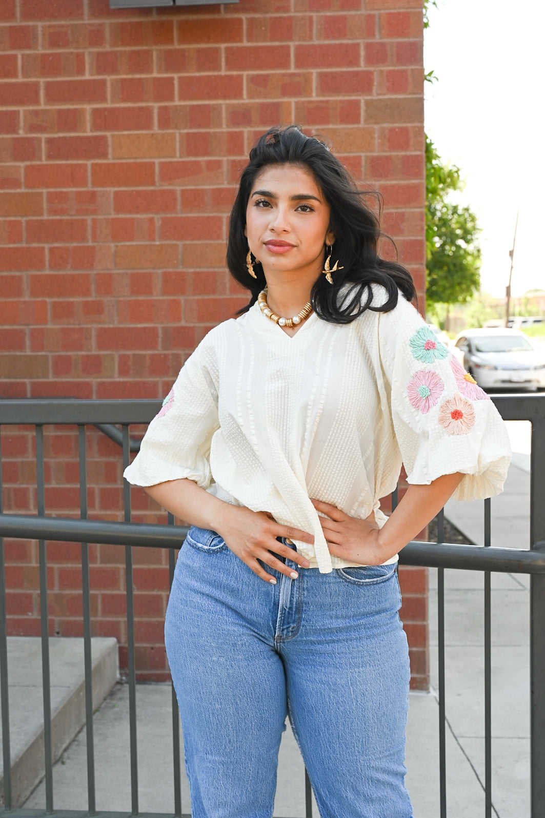 Ellie Puff Sleeve Top