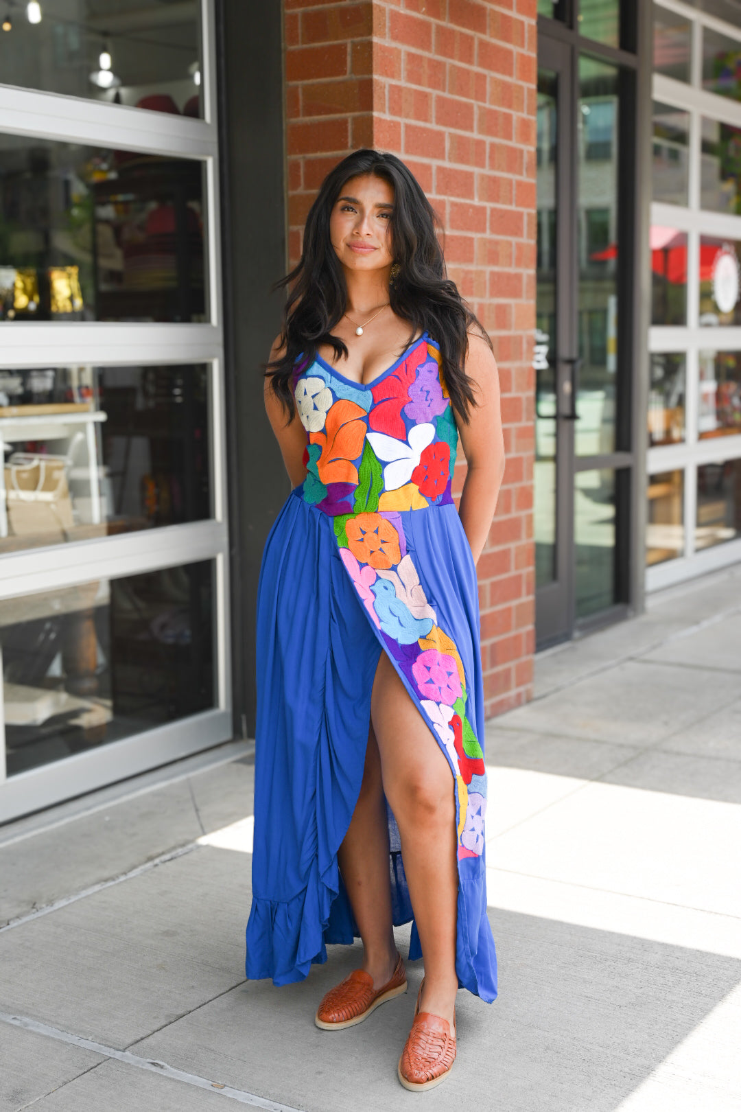 Una Paloma Slit Dress