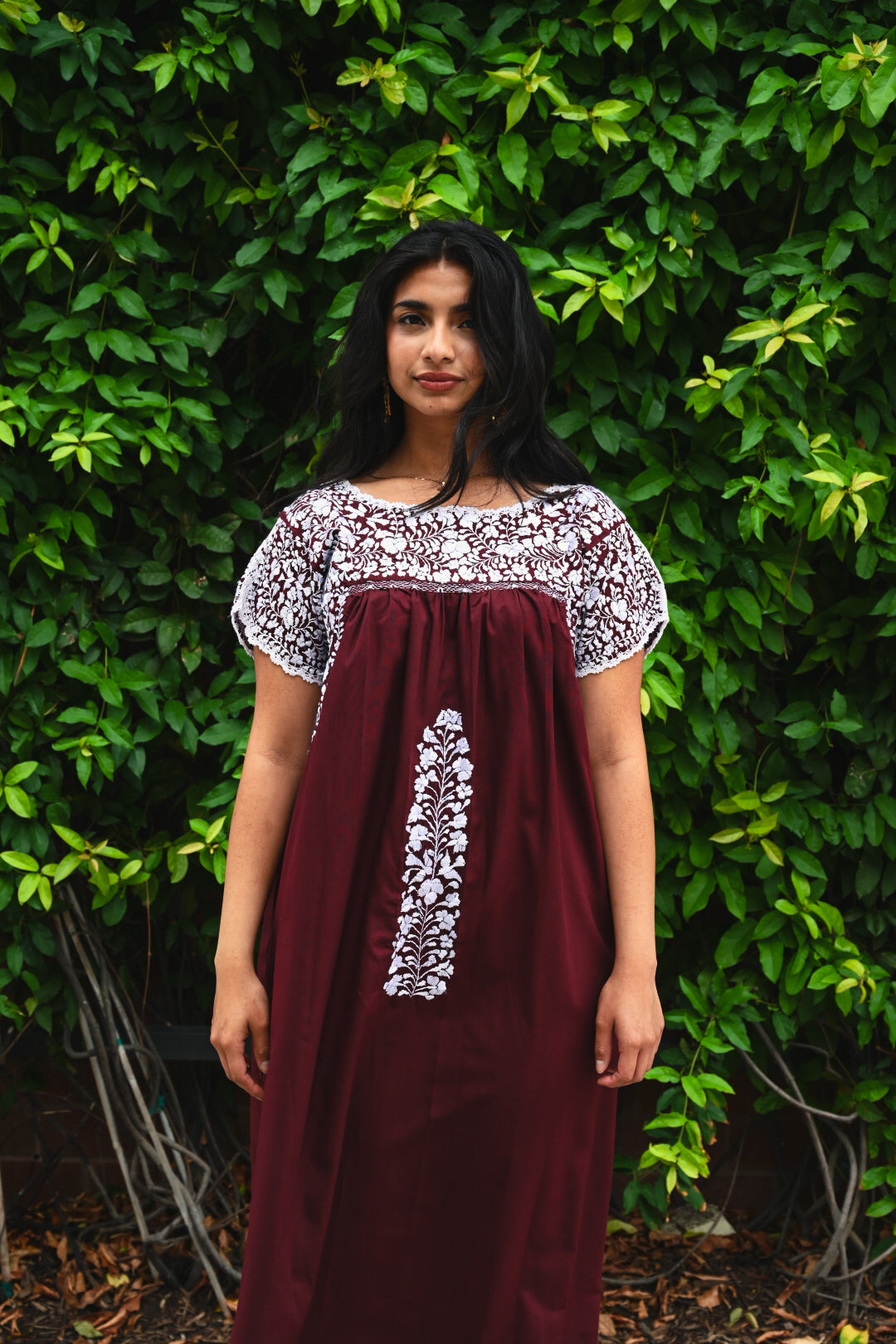 San Antonino Maxi - White Maroon