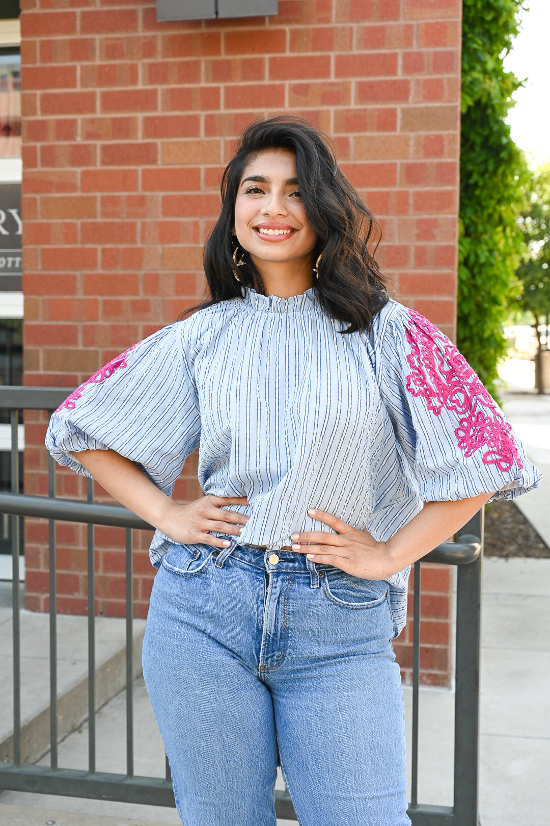 Pamela Puff Sleeve Top