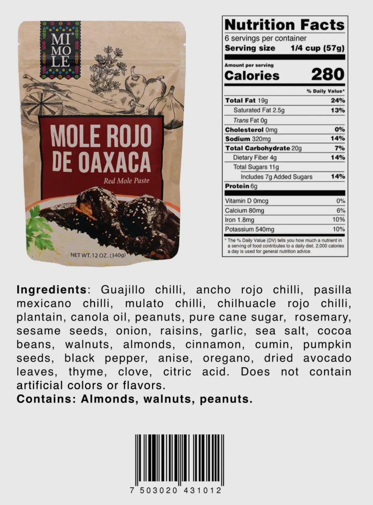 Mole Rojo Paste