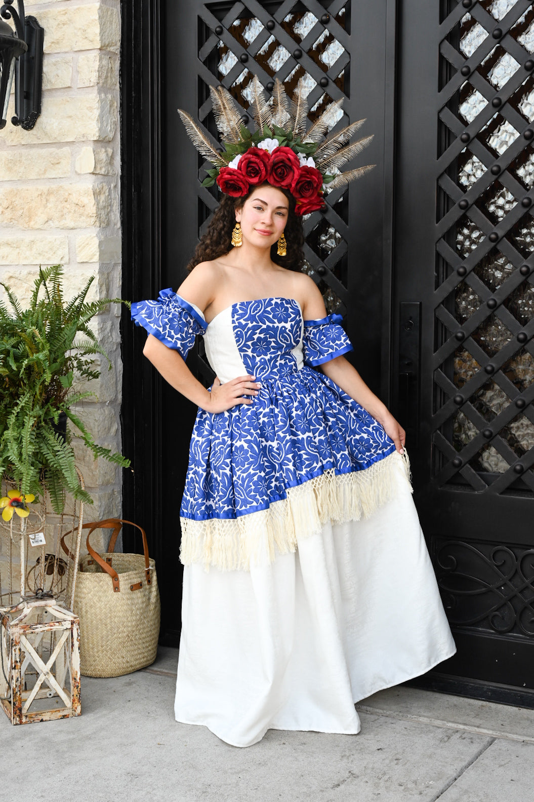 Reina Azul Gala Dress