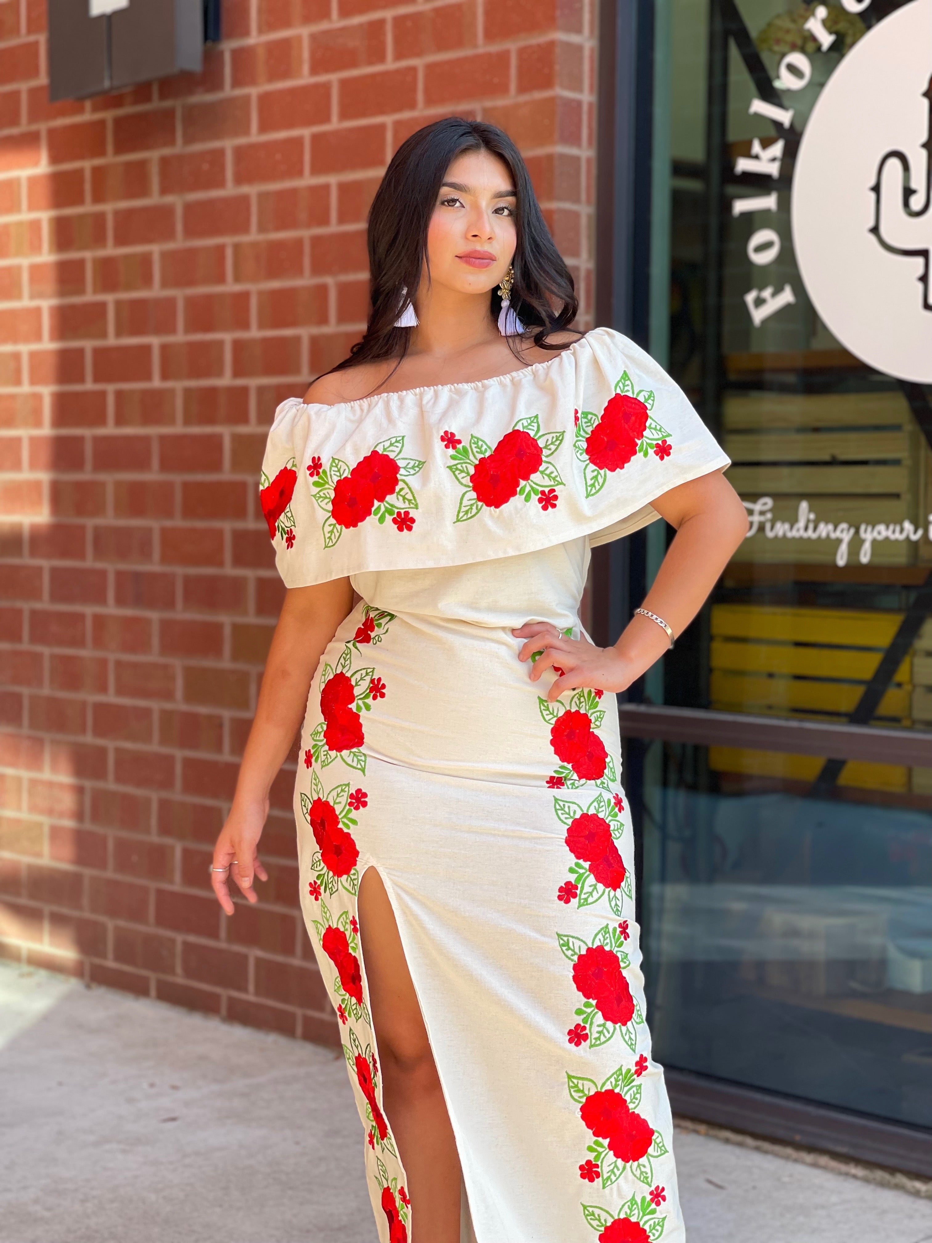 Rosalia Maxi Slit Dress