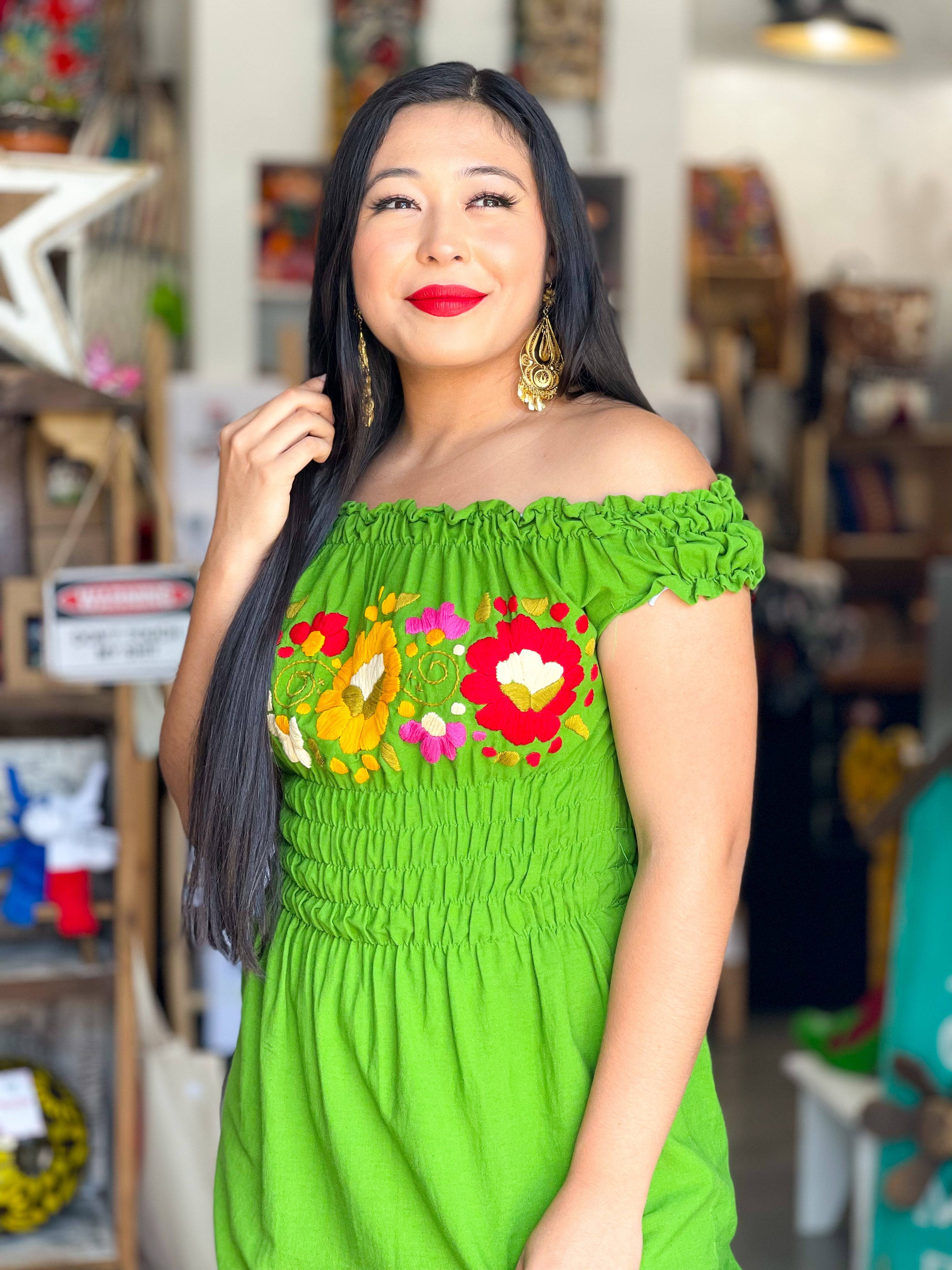 Blossom Off-Shoulder Dress Folklore & Tradition Blossom Off-Shoulder Dress Folklore & Tradition