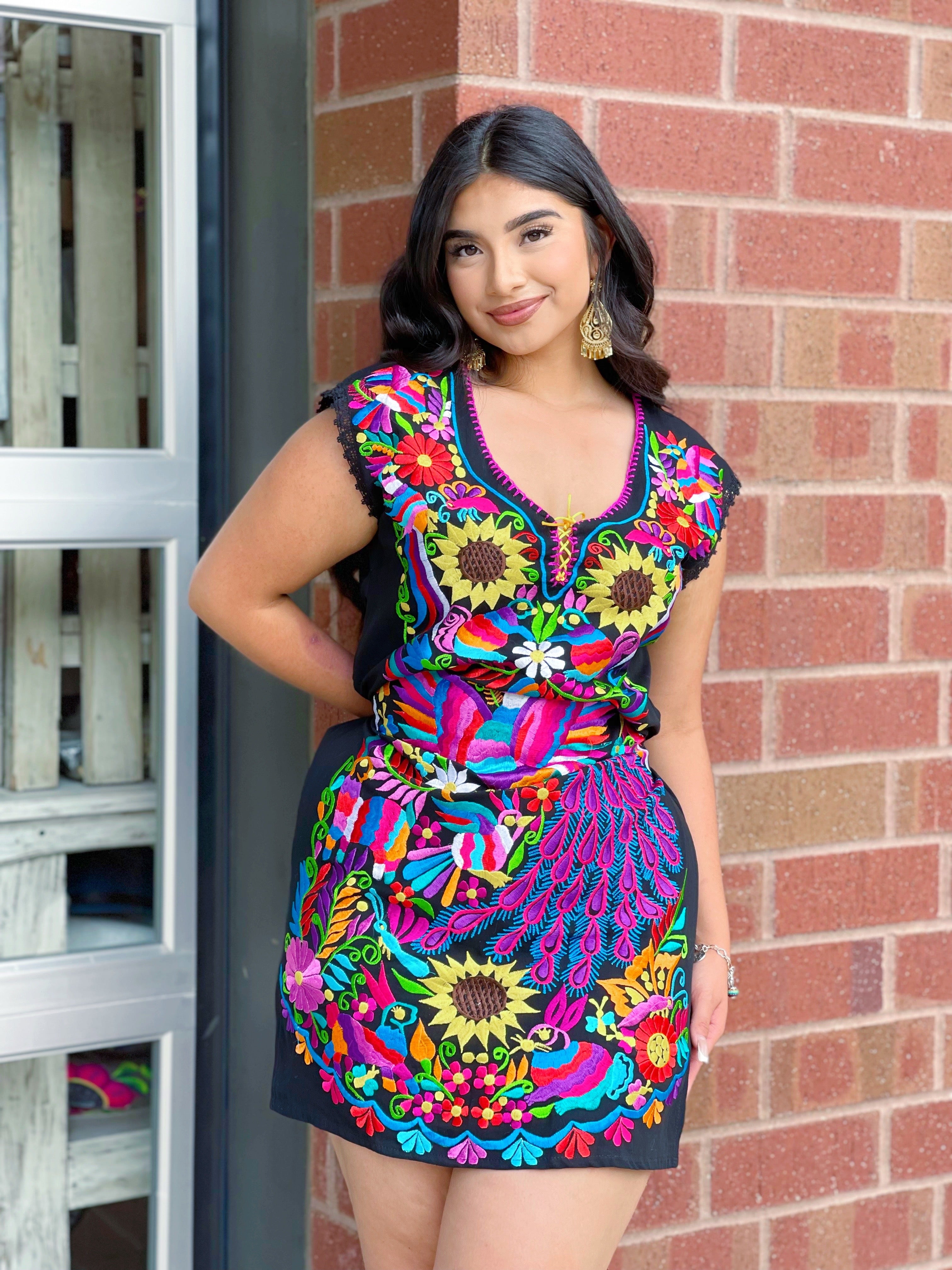 Azucena Dress - Black Folklore & Tradition Azucena Dress - Black Folklore & Tradition