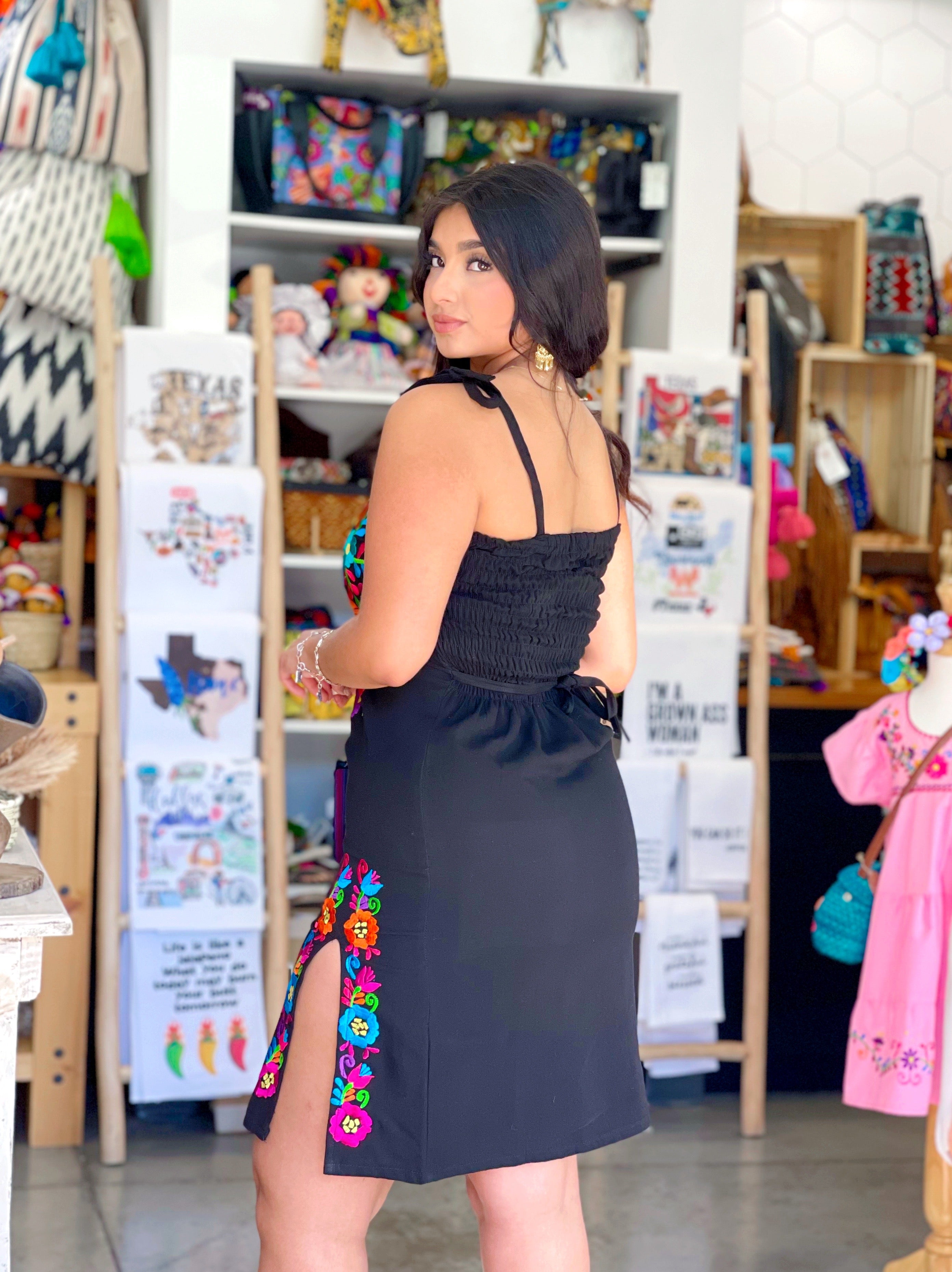 Lily Mini Slit Dress