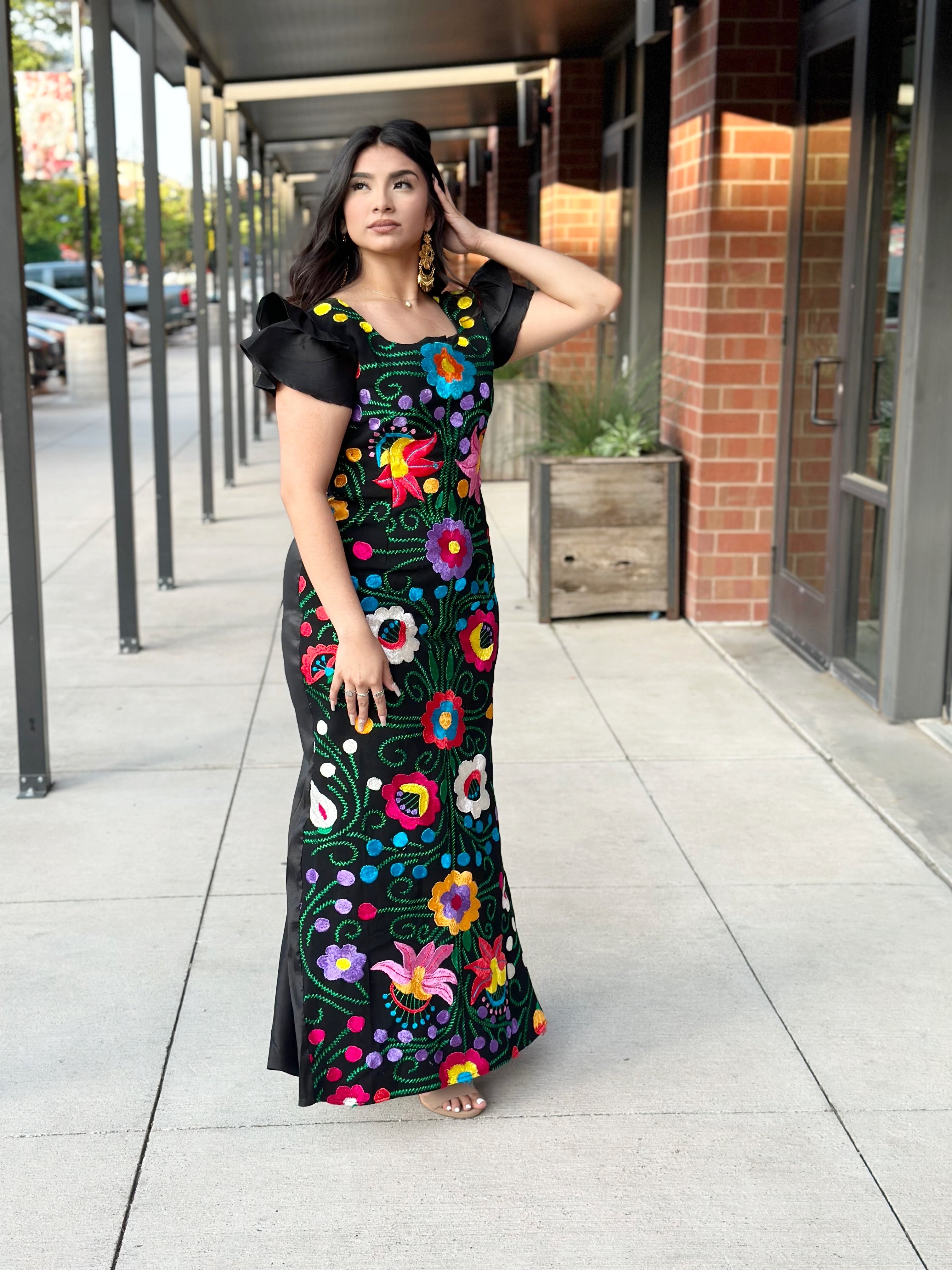 Mermaid Gala Black Medium Large dress