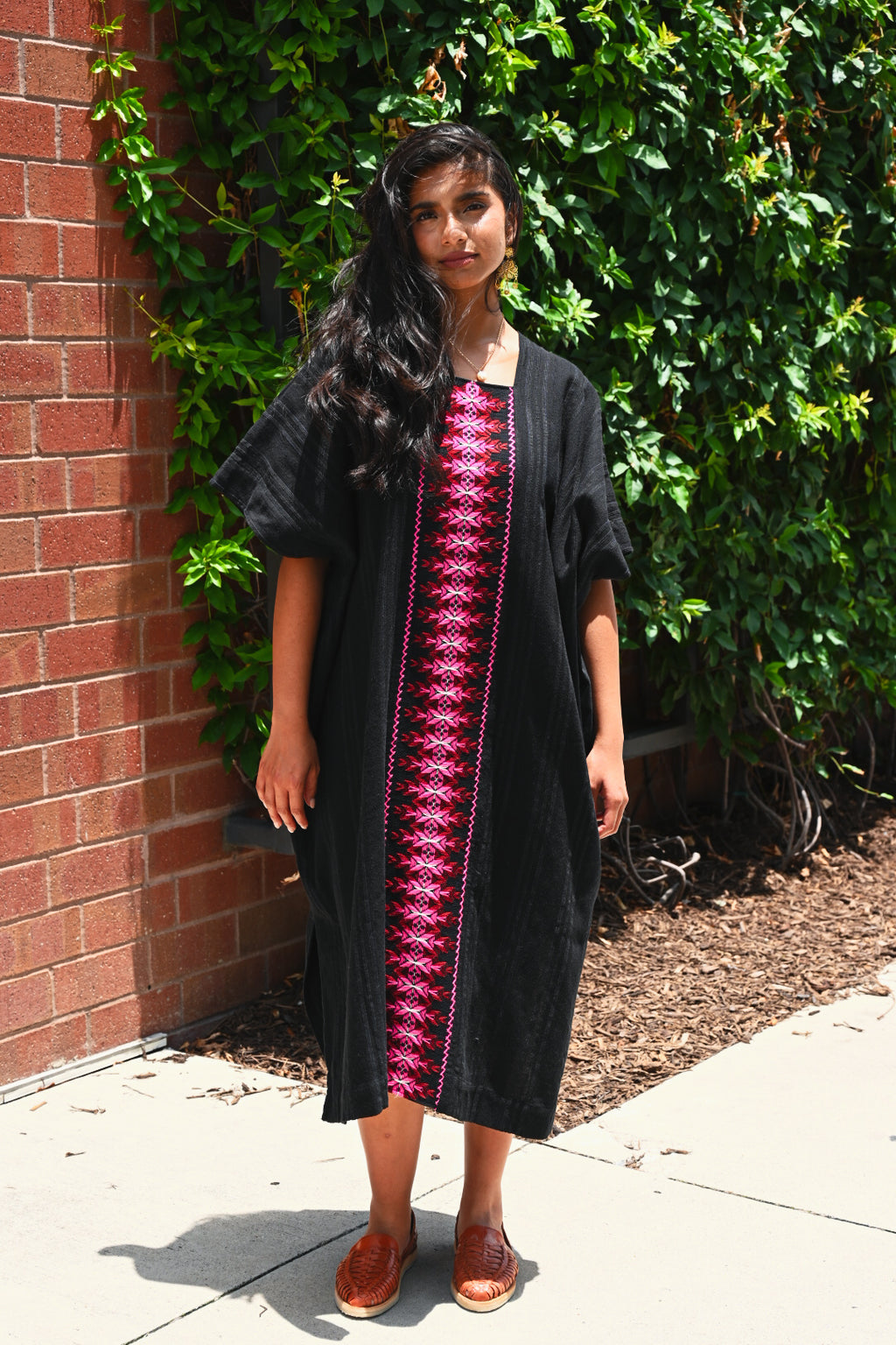 Noche Clara Oversized Geo Dress
