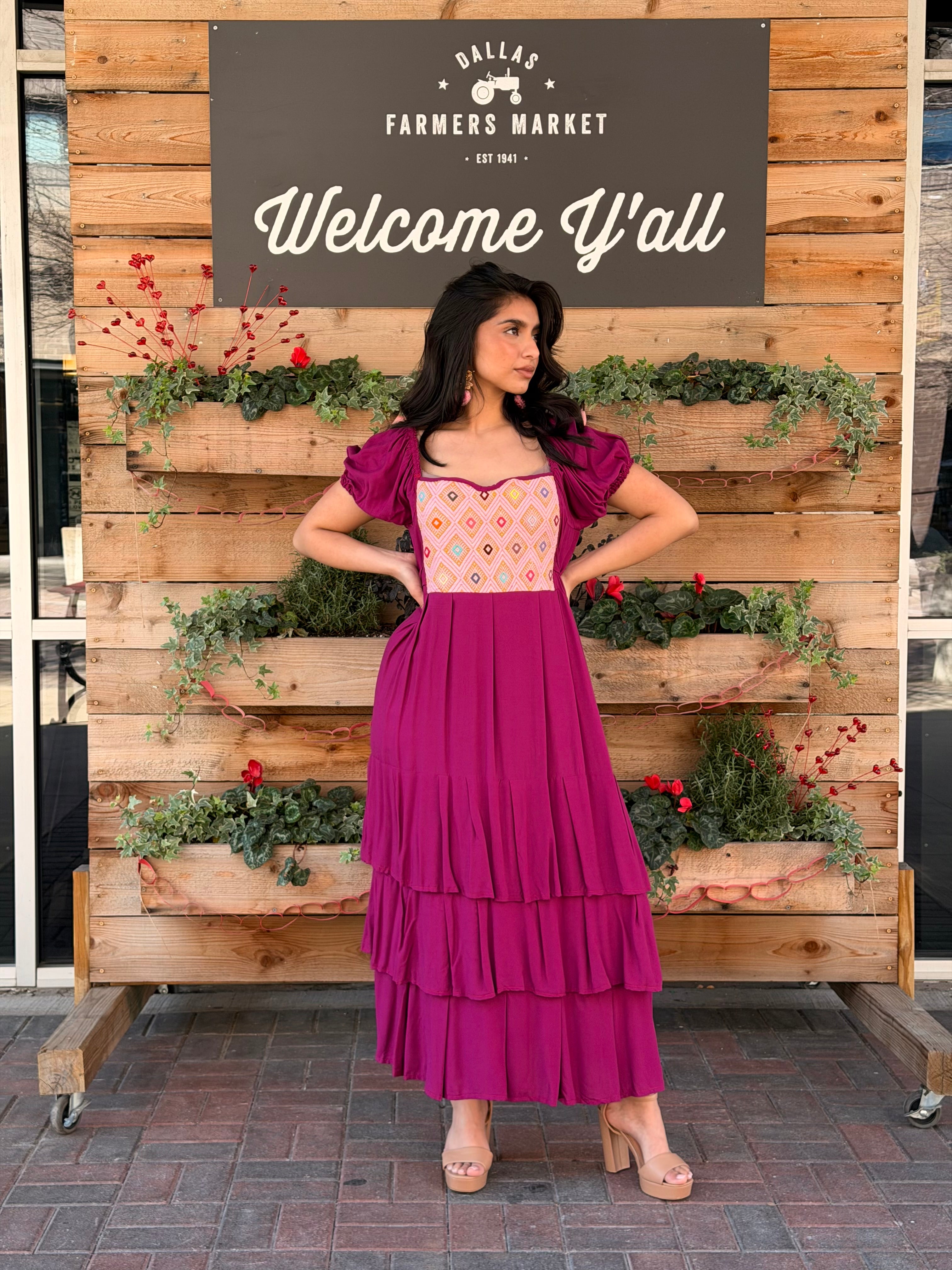 Juliette Huipil Dress