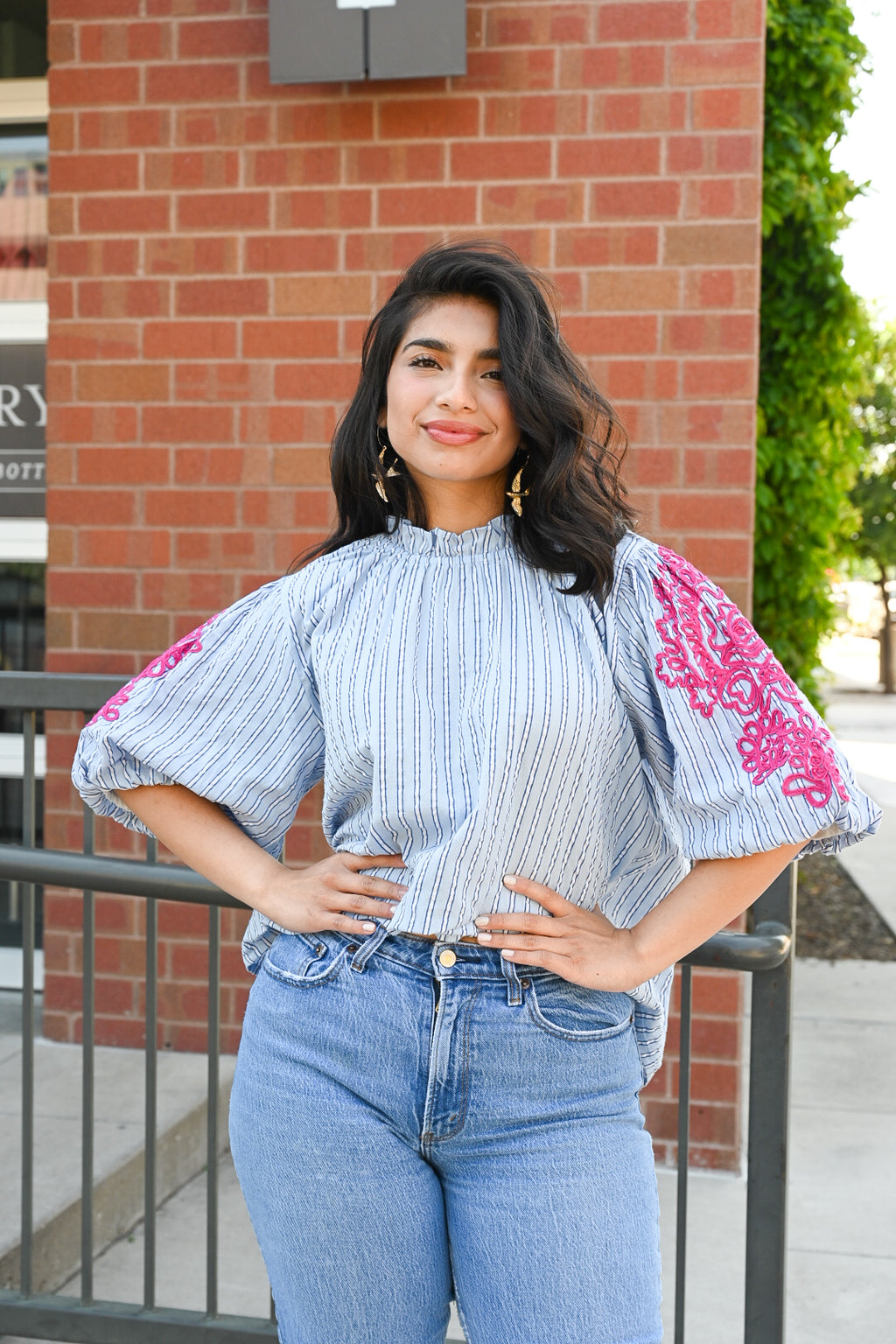 Pamela Puff Sleeve Top