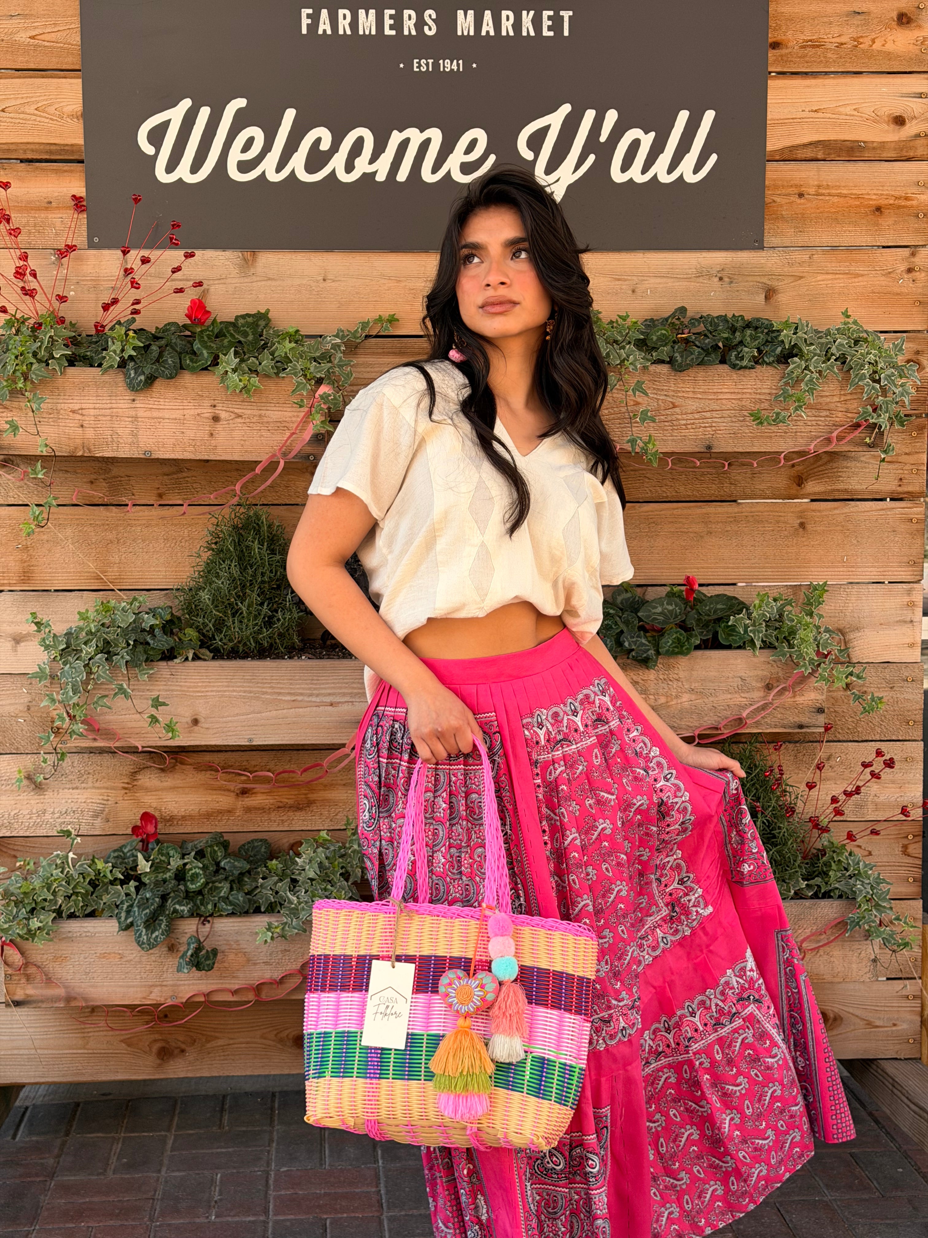 Baila Bandana Maxi Skirt