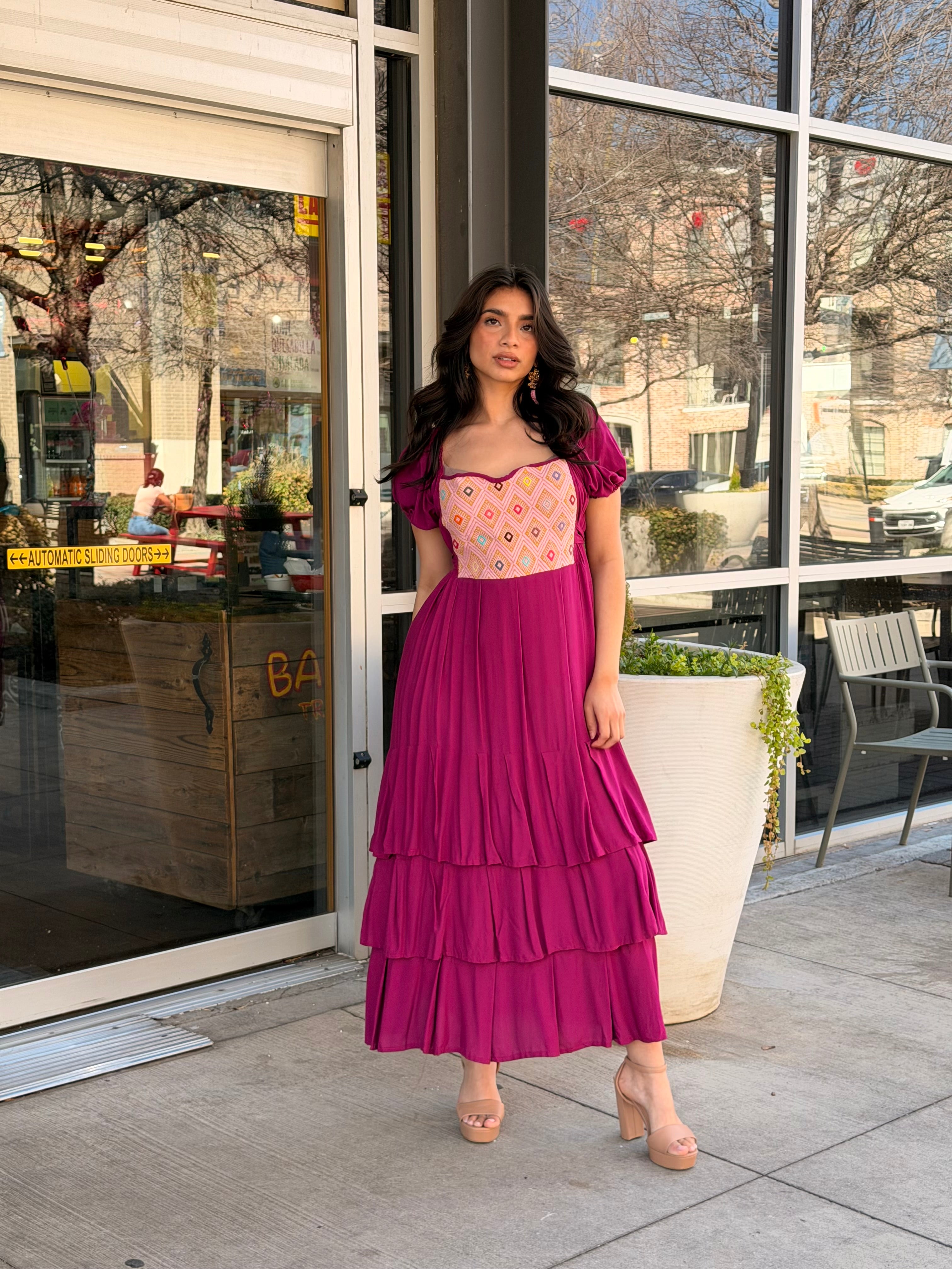 Juliette Huipil Dress