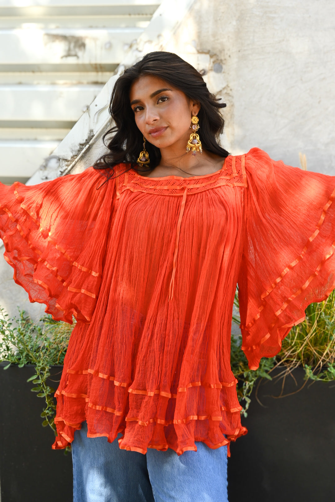 Into The Wind Tunic Top