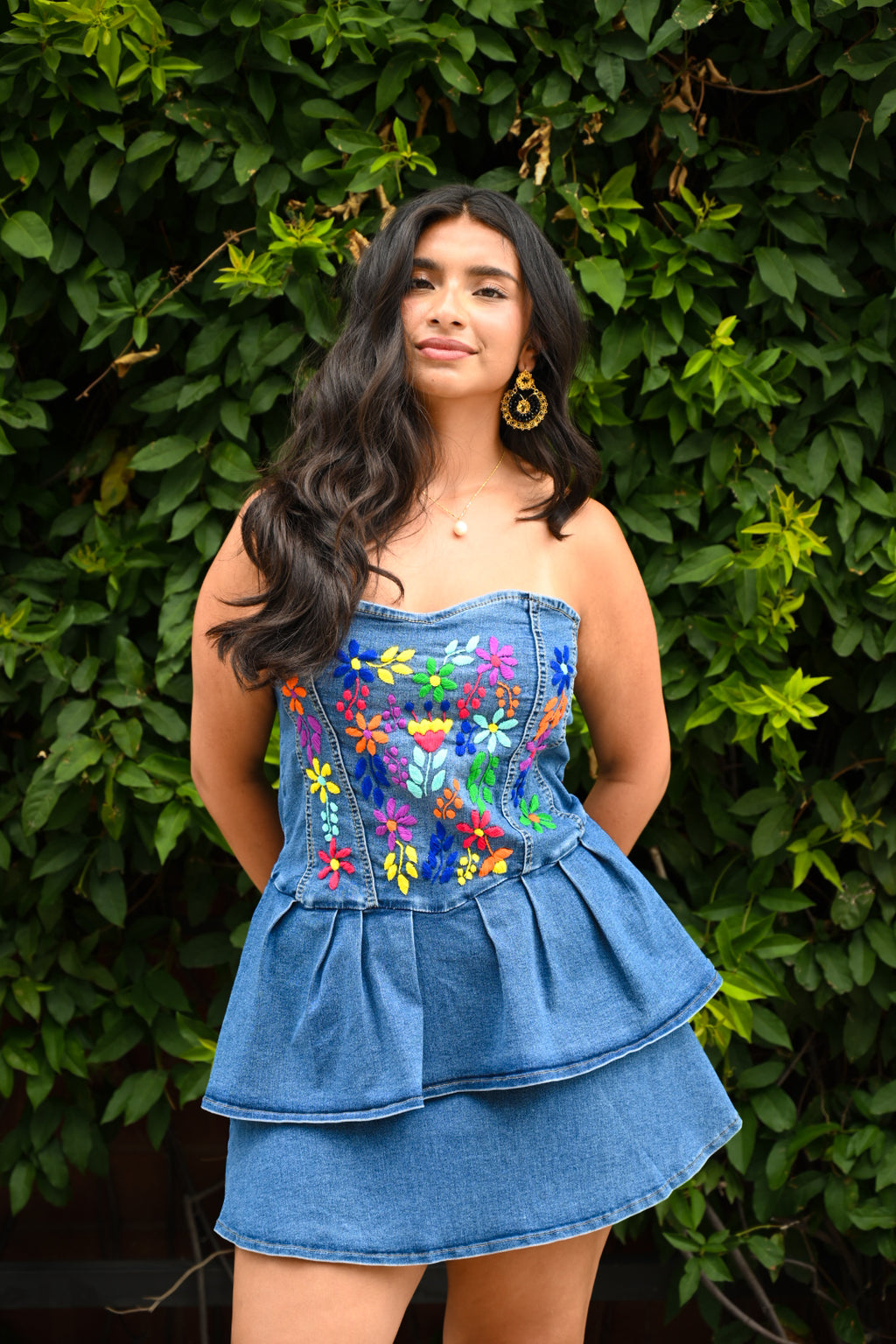 Dulce Corazón Denim Mini
