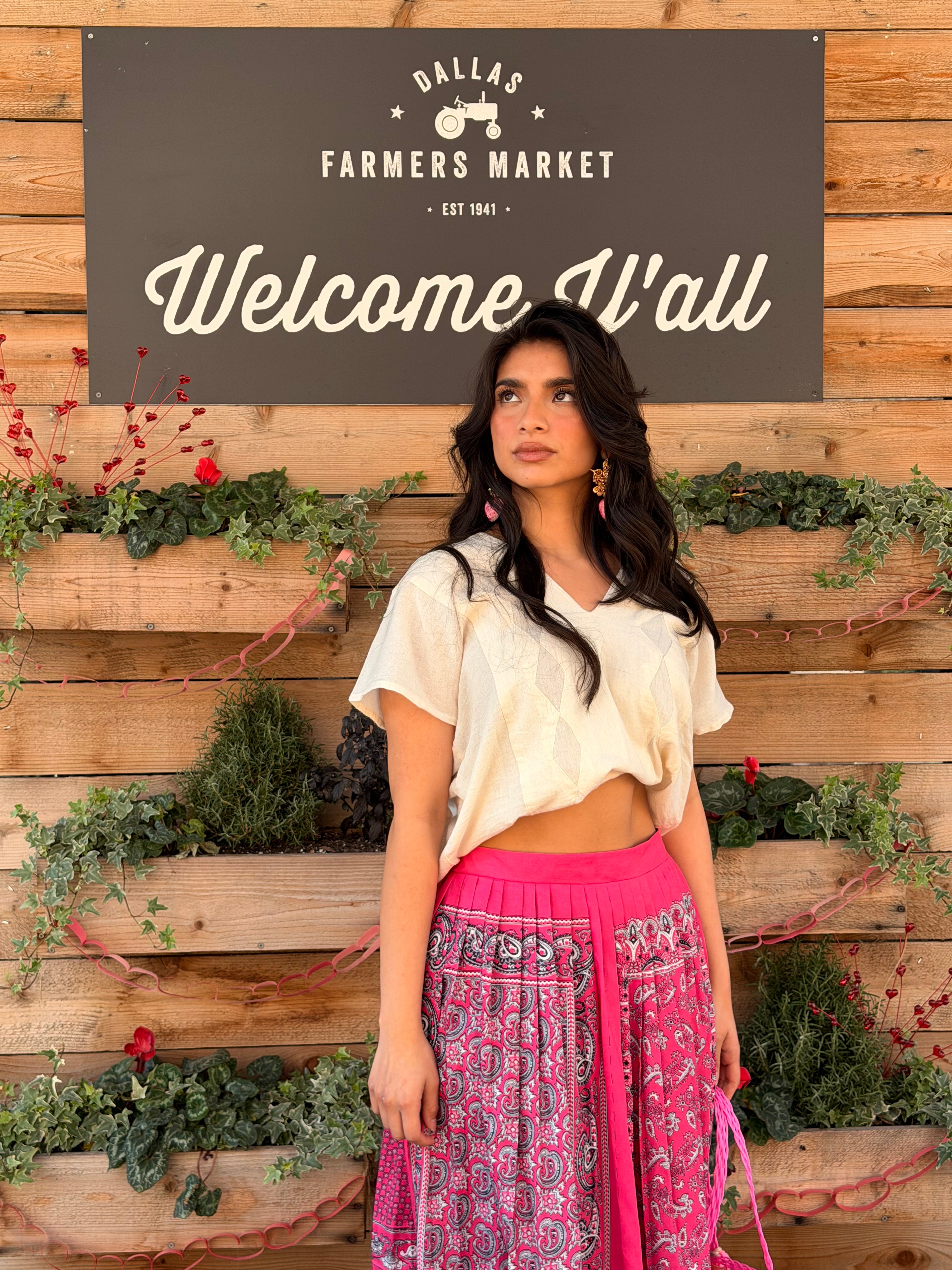 Baila Bandana Maxi Skirt