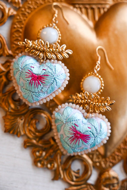 Amour Heart Earrings