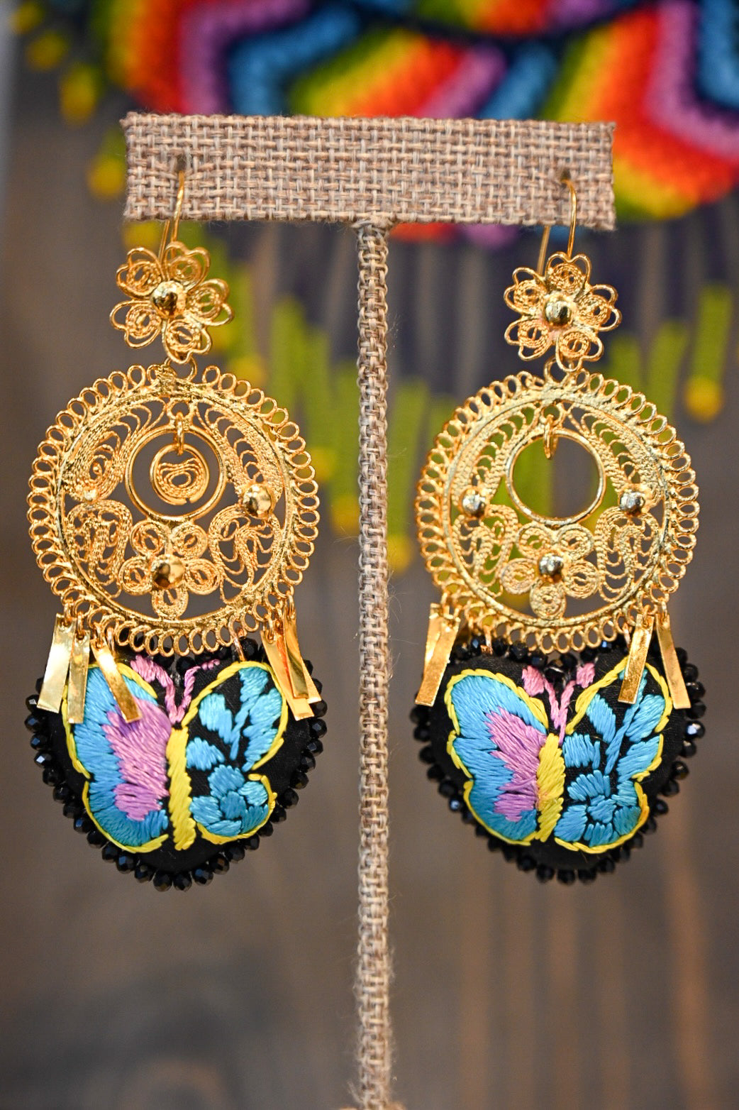 Mariposa Heart Earrings