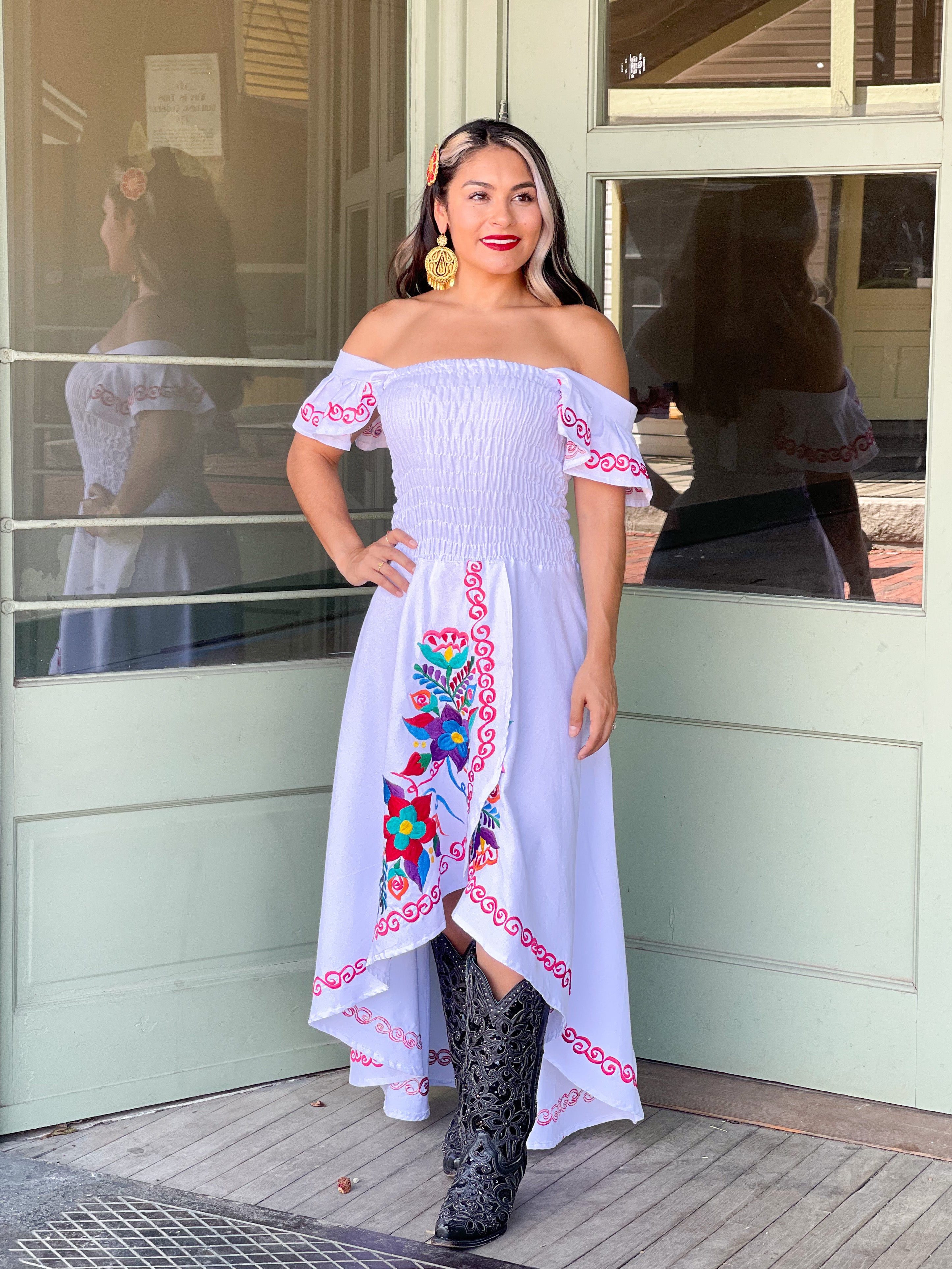 Florenza Train Dress - WHT Folklore & Tradition Florenza Train Dress - WHT Folklore & Tradition