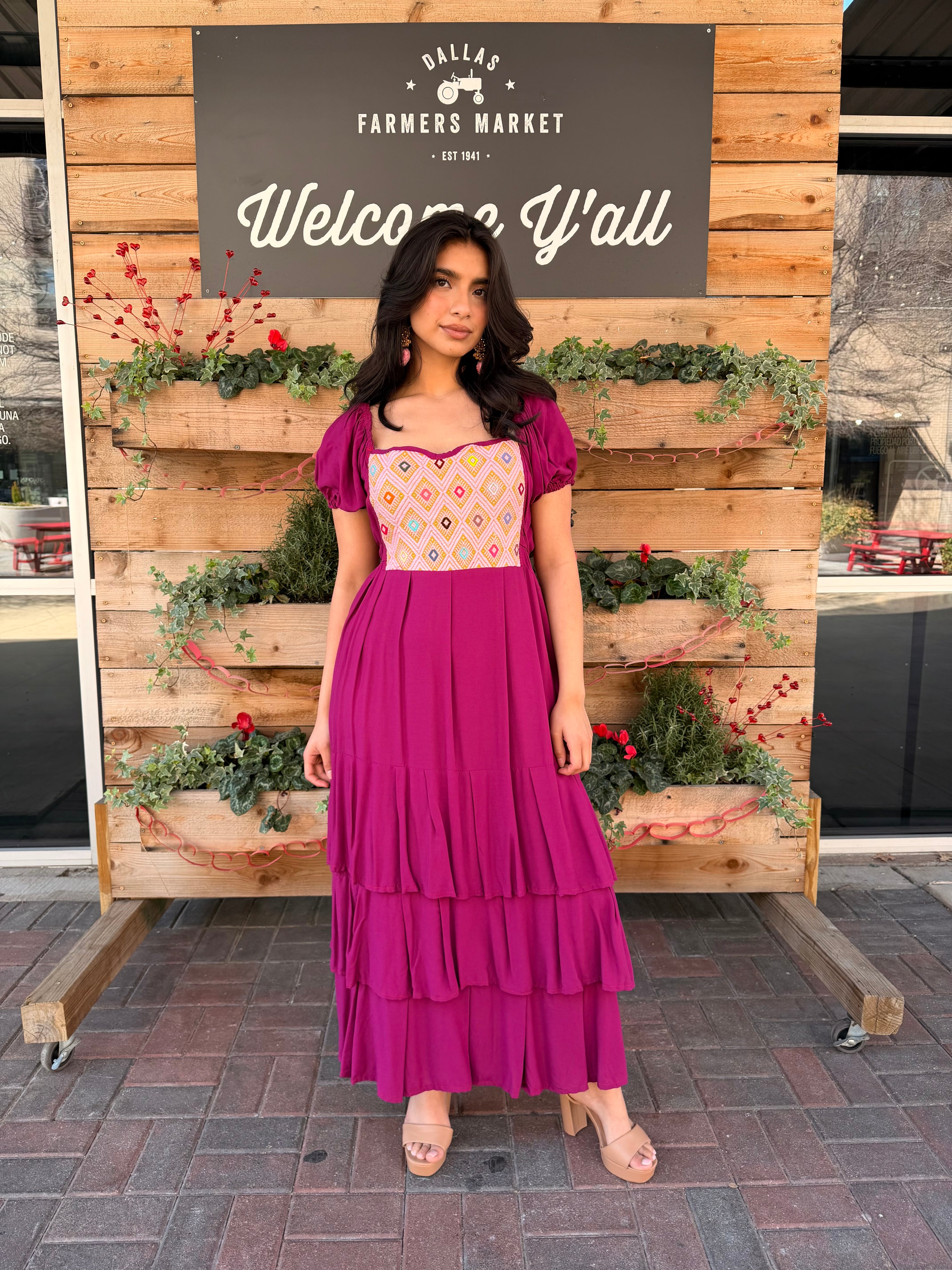 Juliette Huipil Dress