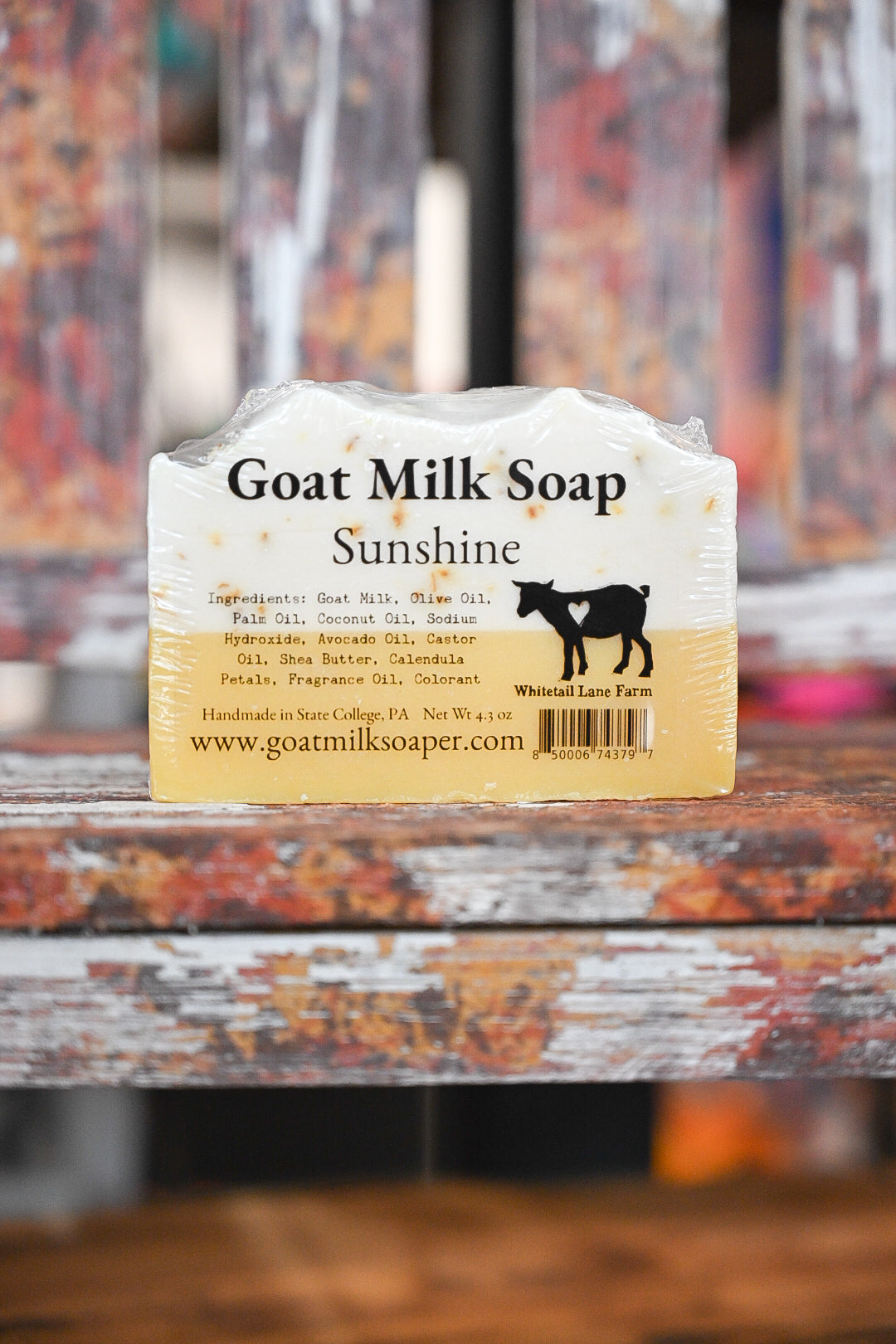 Sunshine Goat Milk Soap Bar