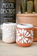 White Barrito Shot Cup