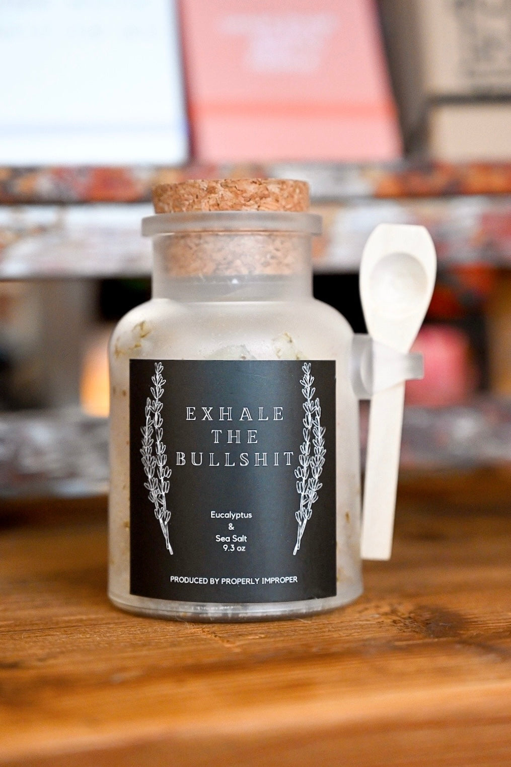 Exhale the BS Bath Salt