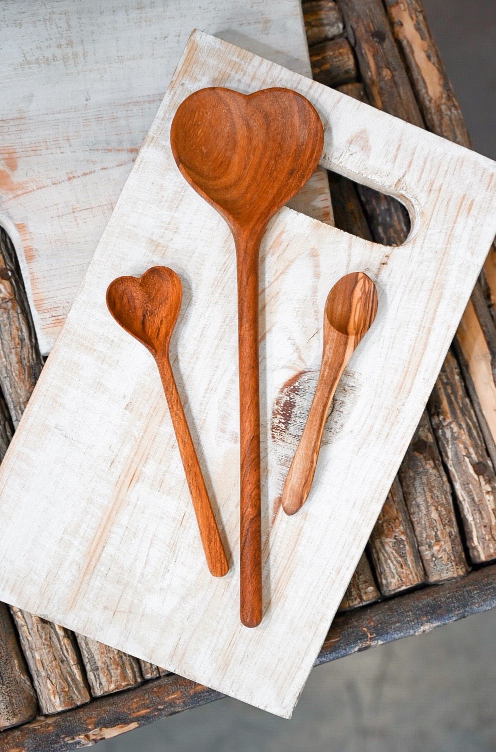 Small Wood Heart Spoon