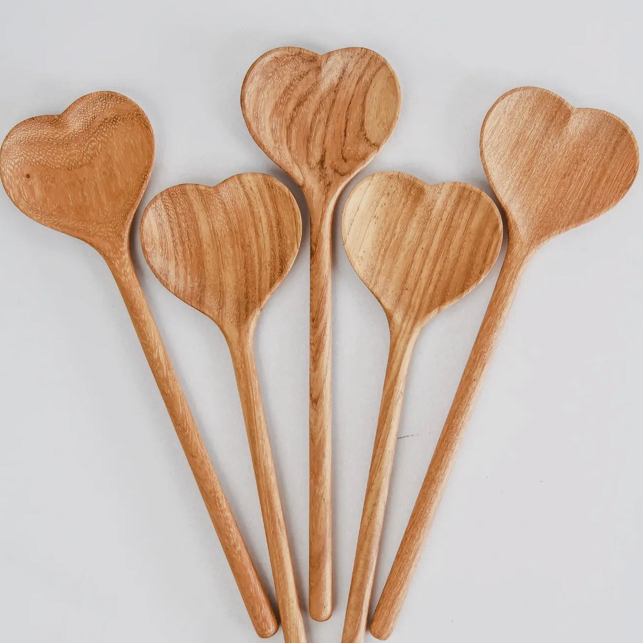 Large Wooden Heart Spoon