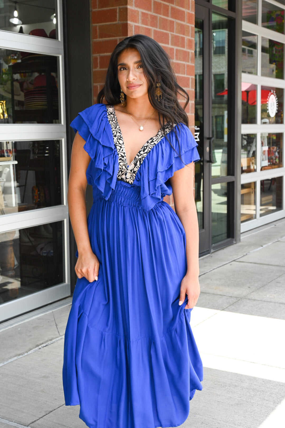 Ventura Embroidered Dress