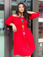 Lilia Off-Shoulder Dress