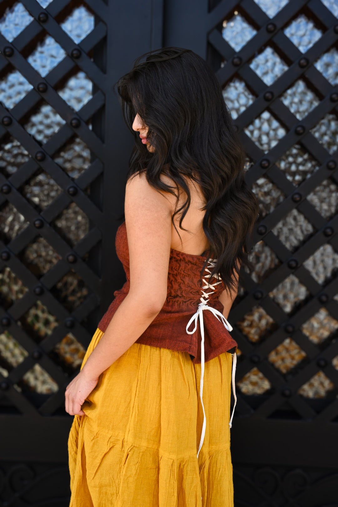 Linda Otomi Corset Top