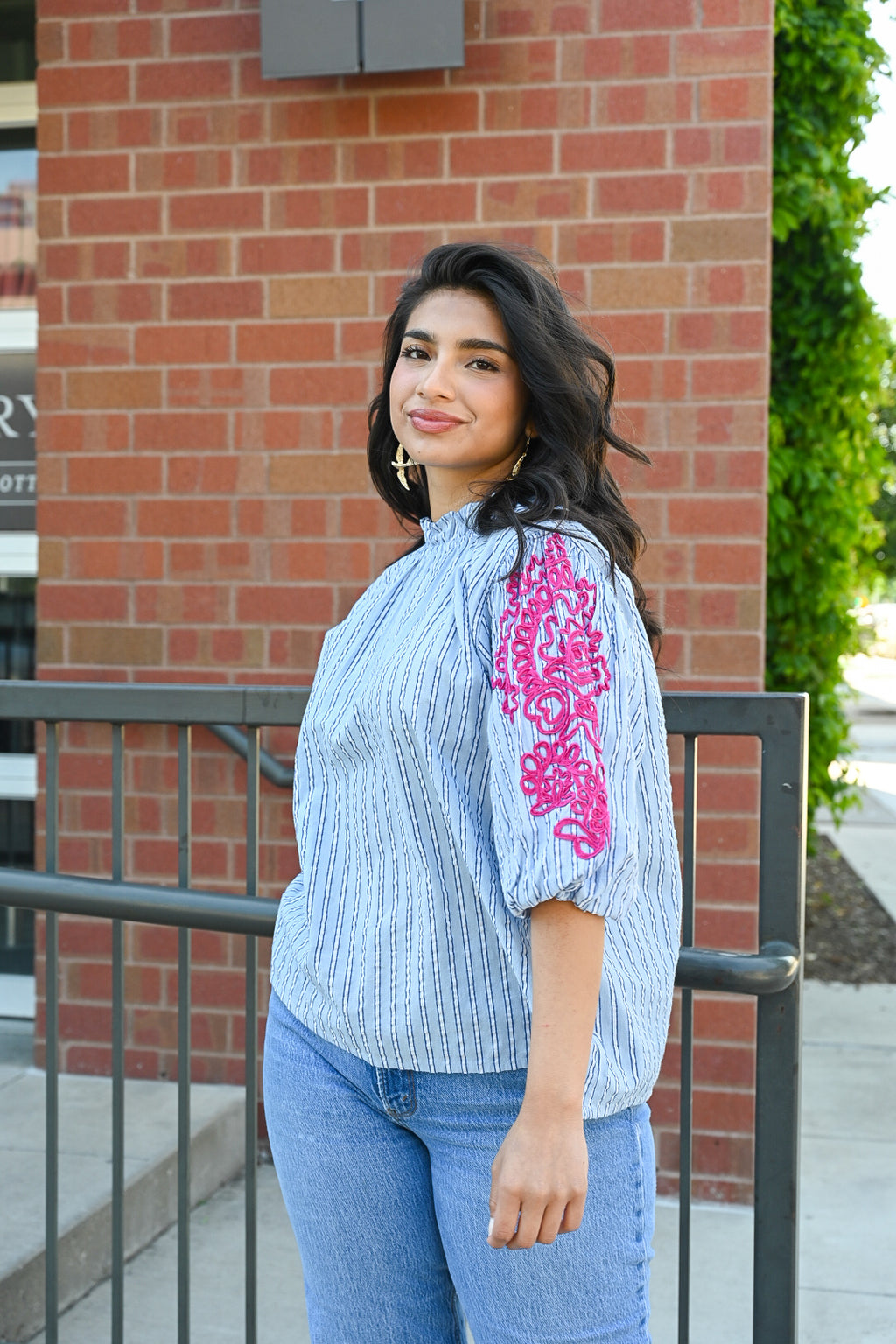 Pamela Puff Sleeve Top