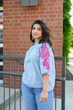 Pamela Puff Sleeve Top