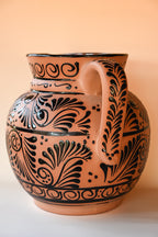 Jumbo Talavera Pitcher - Black