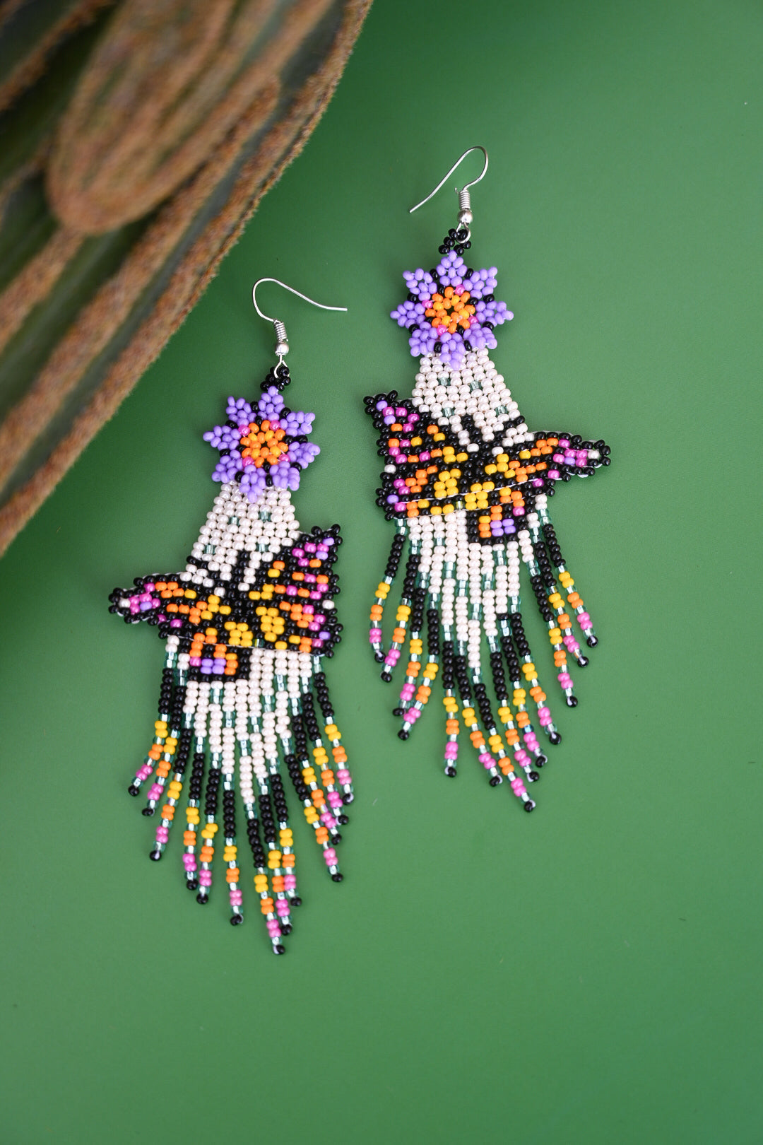 Beaded Fringe Mariposa No.03