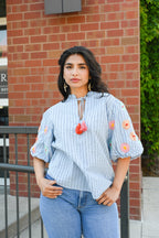 Annette Puff Sleeve Top