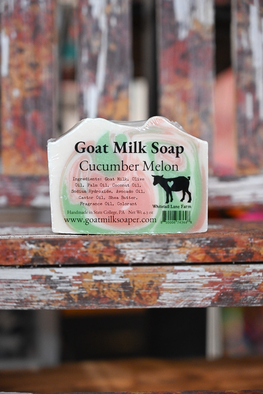 Cucumber Goat Milk Soap Bar