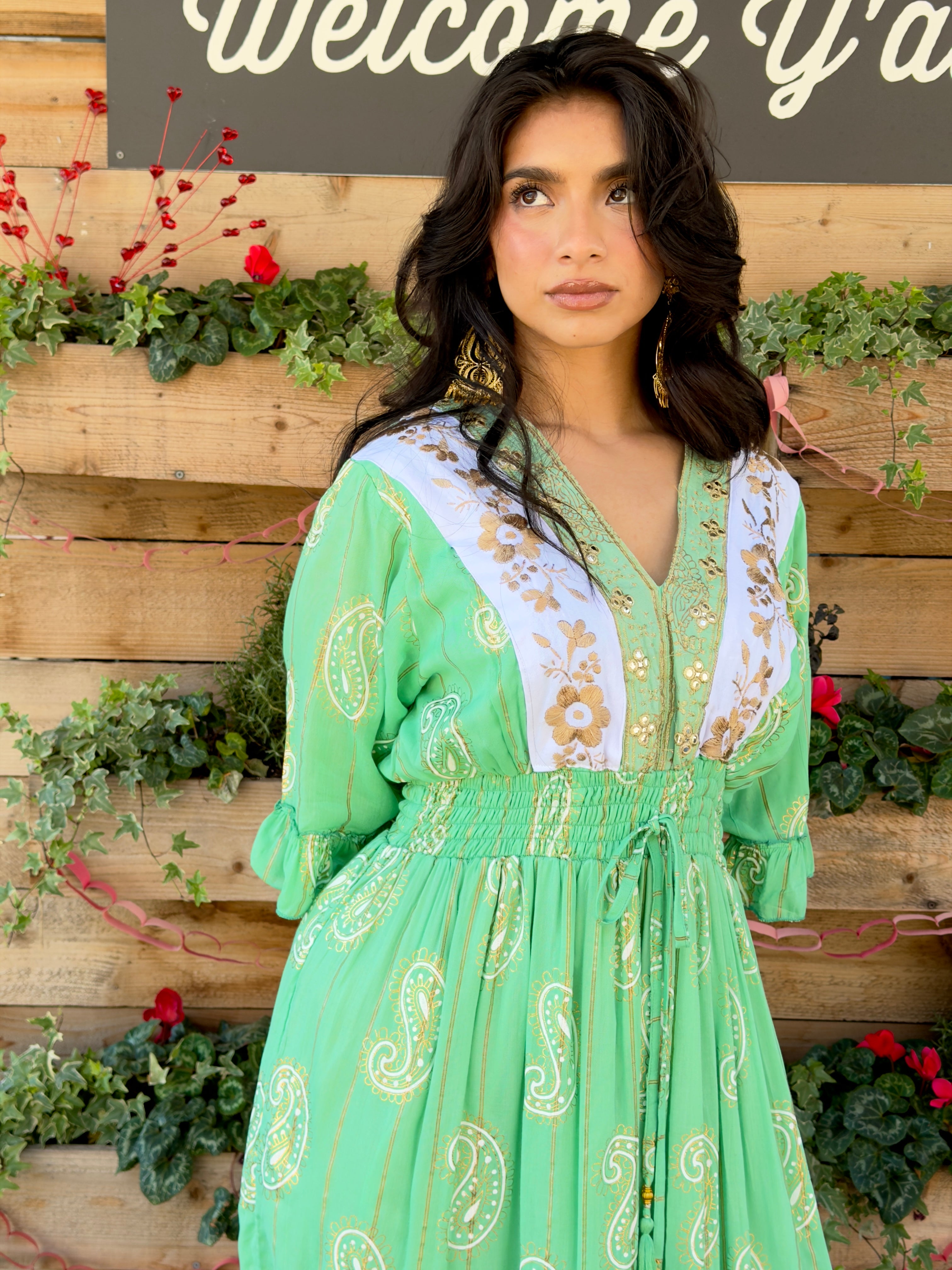 Jade Maxi Boho Dress