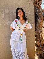 Adèle Lace Maxi Dress