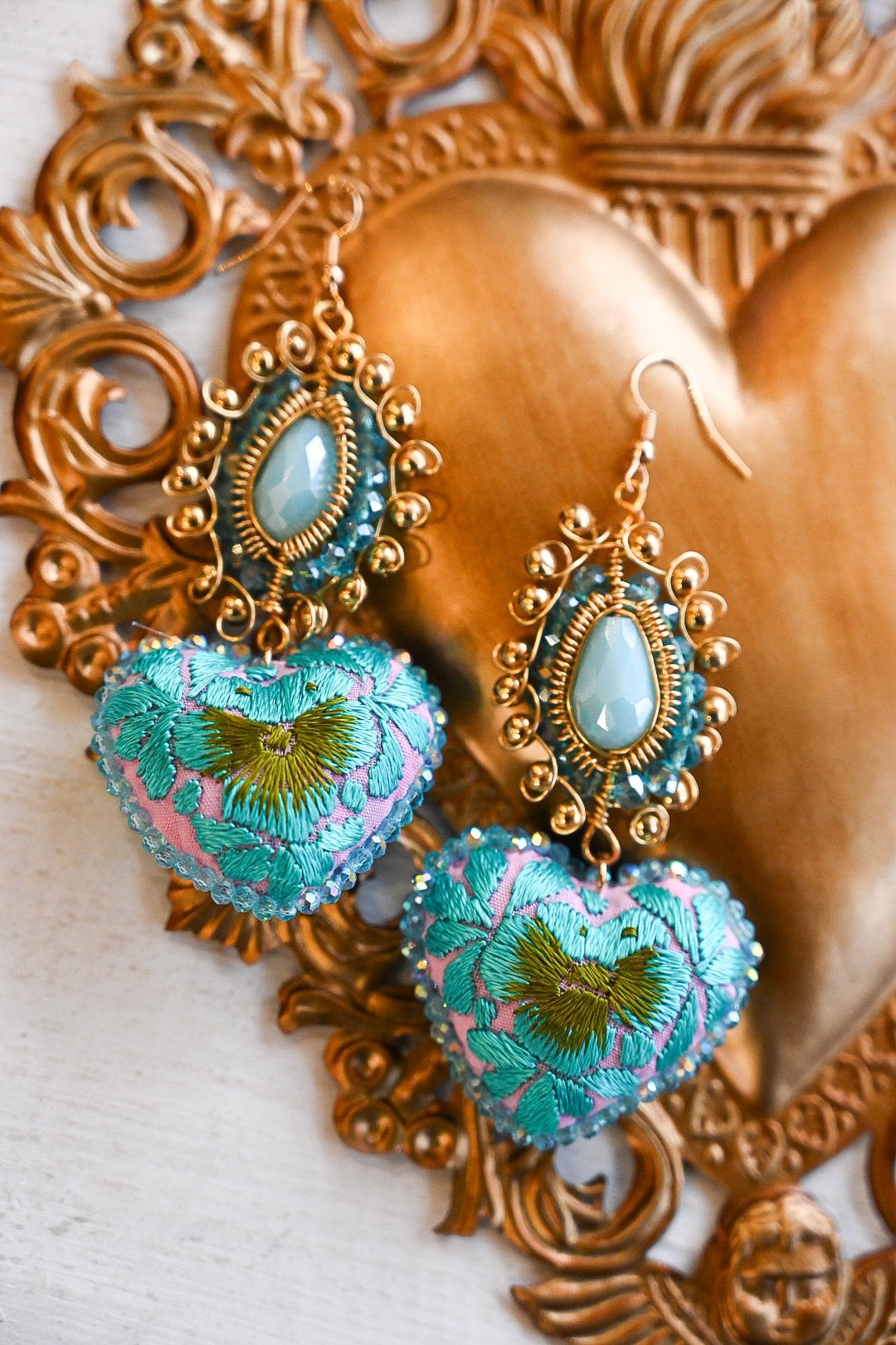 Treasured Heart Earrings